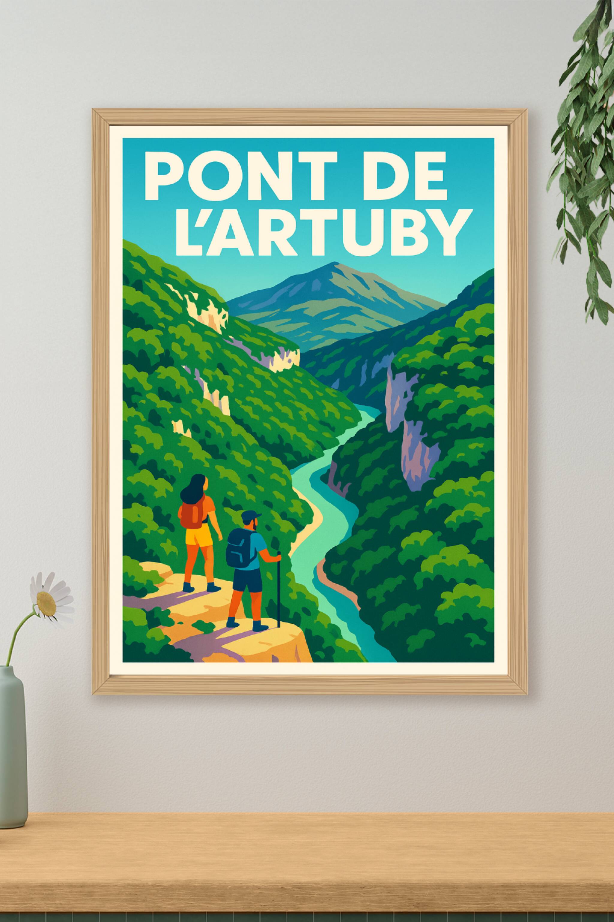 Affiche de Pont de l'Artuby - L'appel sauvage des Gorges du Verdon