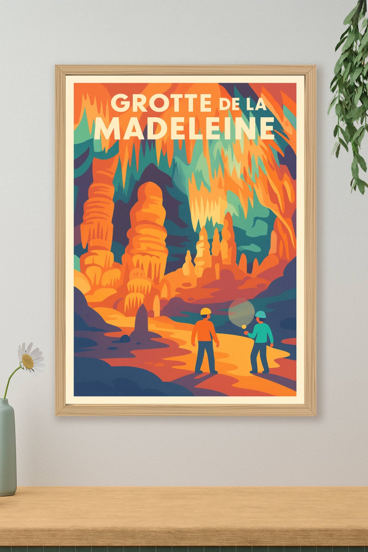 Affiche de Grotte de la Madeleine - Voyage au cœur des merveilles souterraines