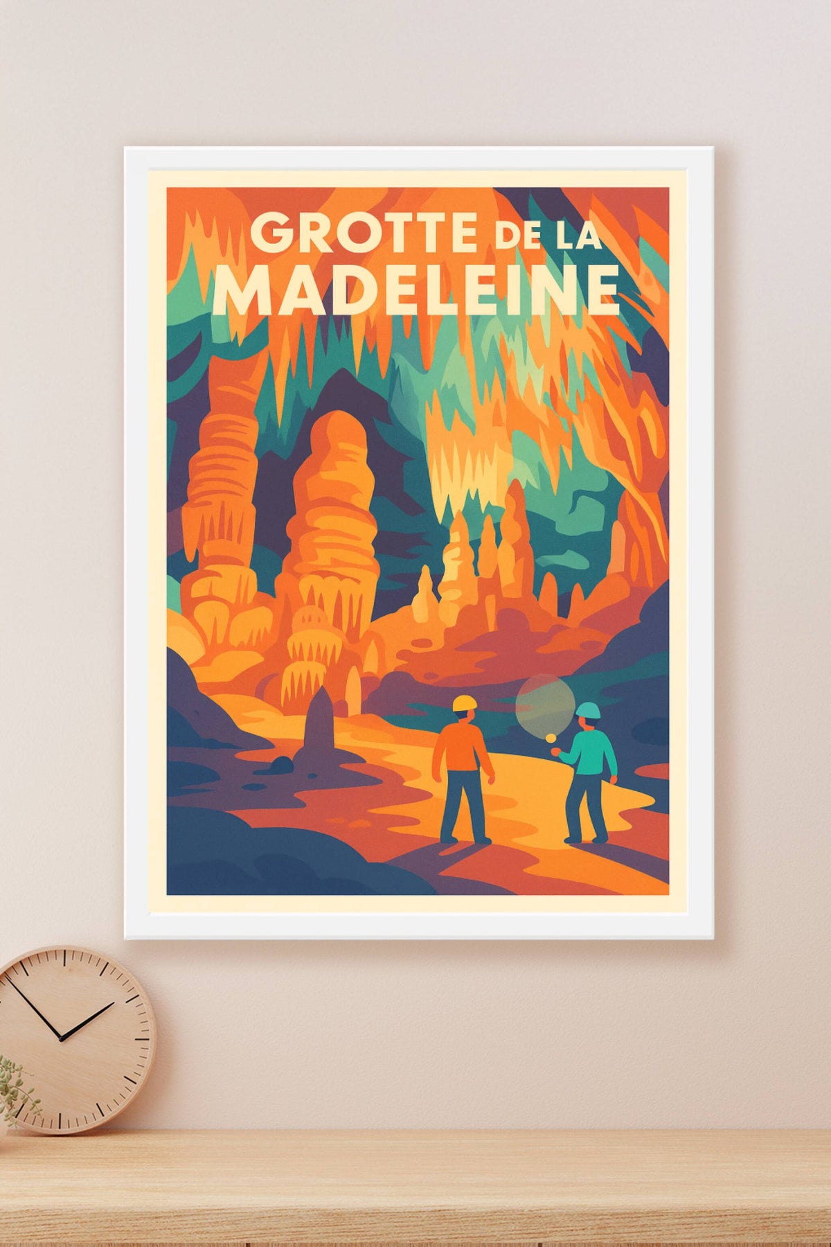 Affiche de Grotte de la Madeleine - Voyage au cœur des merveilles souterraines