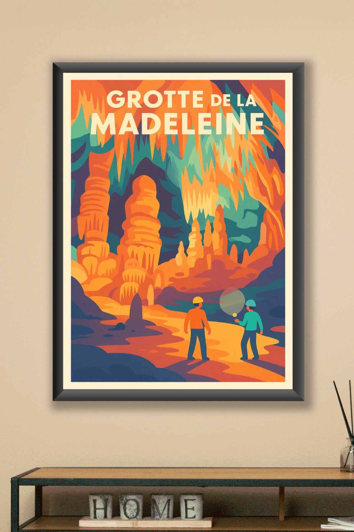 Affiche de Grotte de la Madeleine - Voyage au cœur des merveilles souterraines