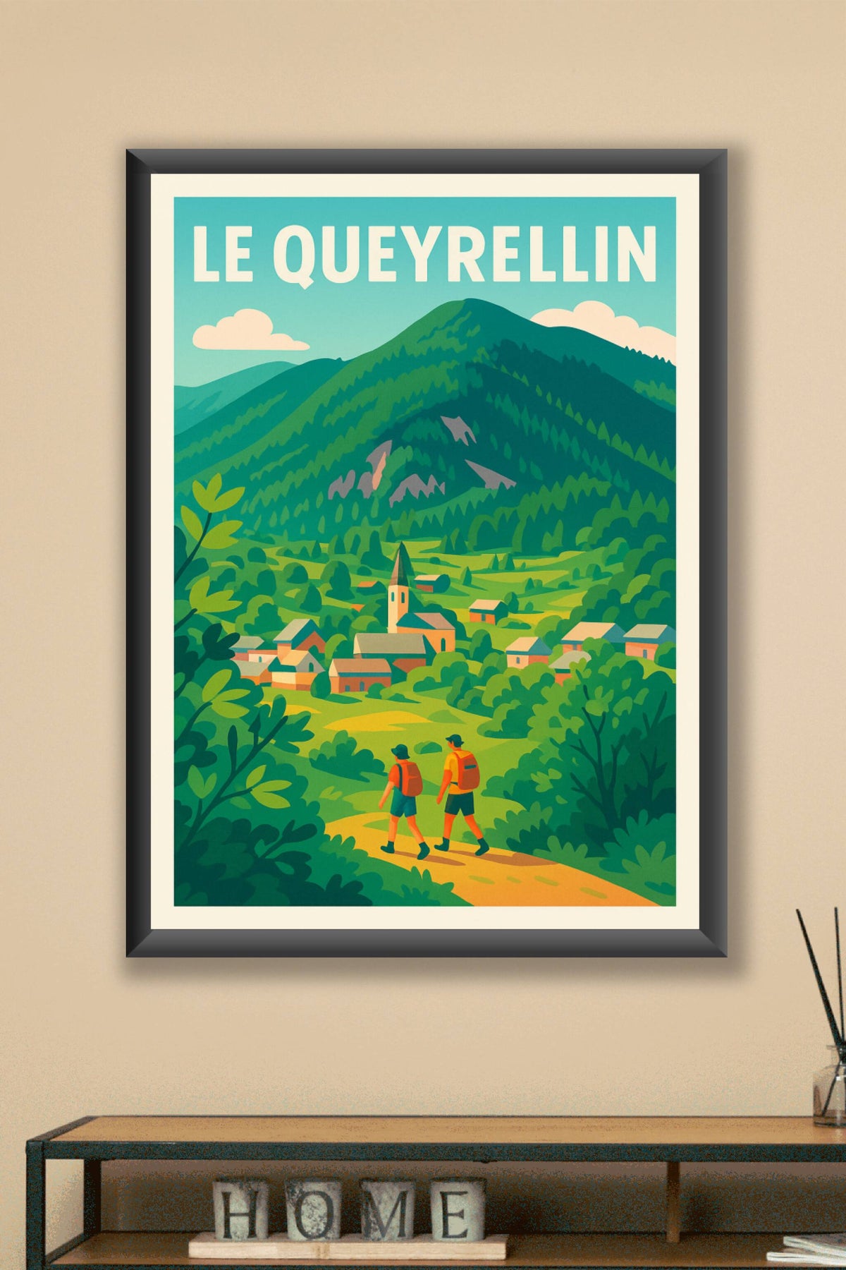 Affiche de Le Queyrellin - L'évasion au cœur des sommets
