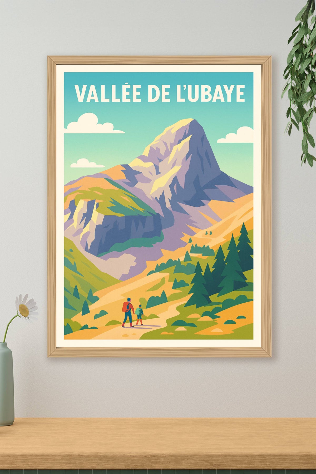 Affiche de Vallée de l'Ubaye - L'aventure au cœur des sommets alpins