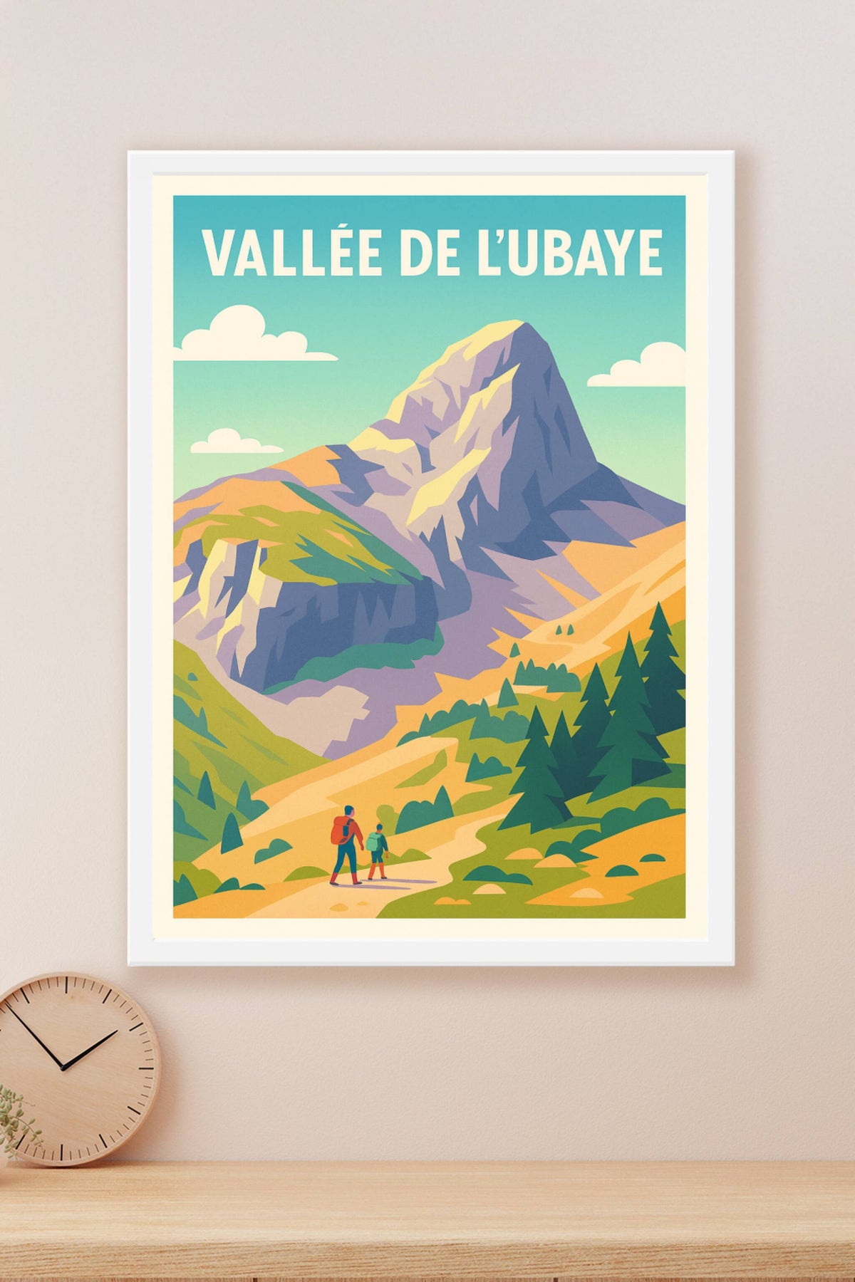 Affiche de Vallée de l'Ubaye - L'aventure au cœur des sommets alpins