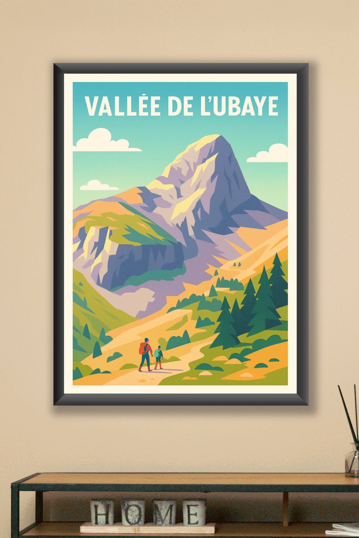Affiche de Vallée de l'Ubaye - L'aventure au cœur des sommets alpins