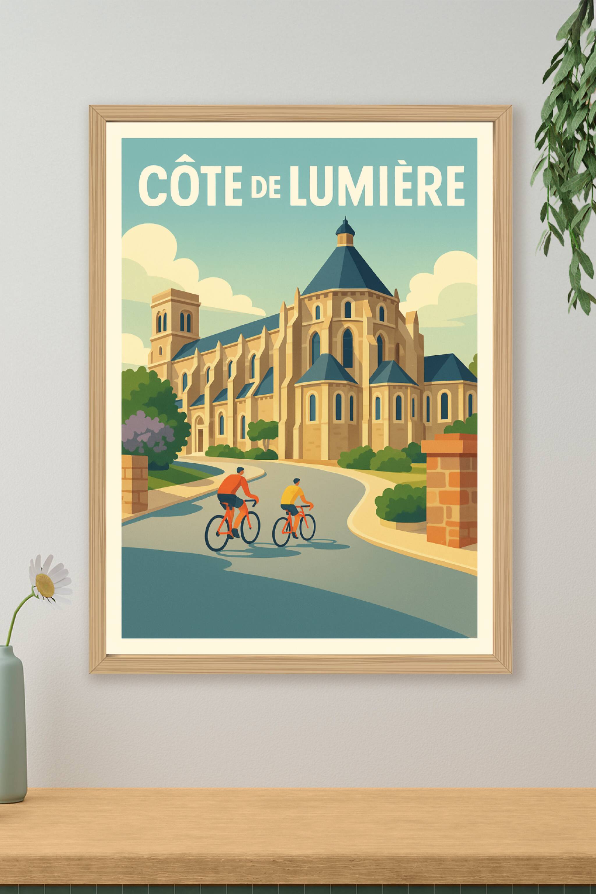 Affiche de Côte de Lumière - Échappée belle entre patrimoine et soleil