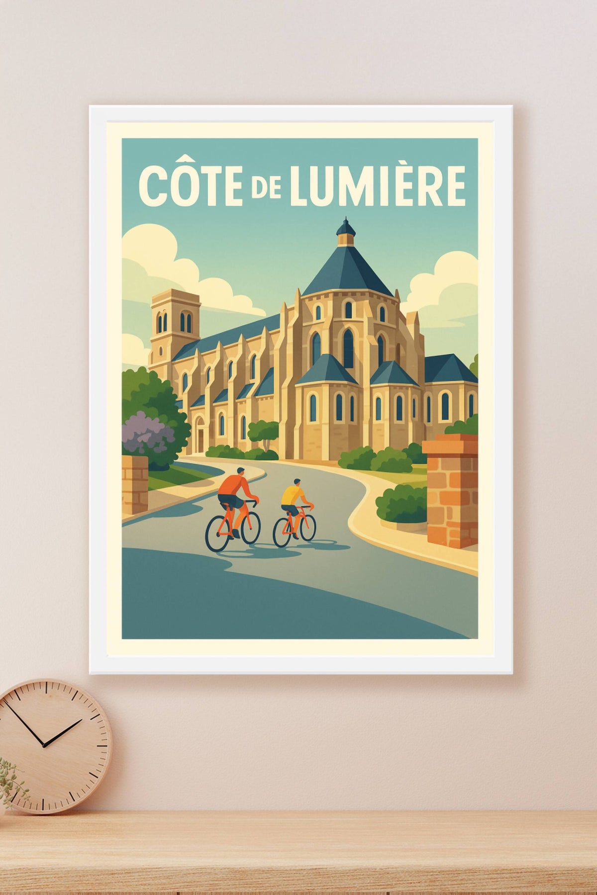 Affiche de Côte de Lumière - Échappée belle entre patrimoine et soleil