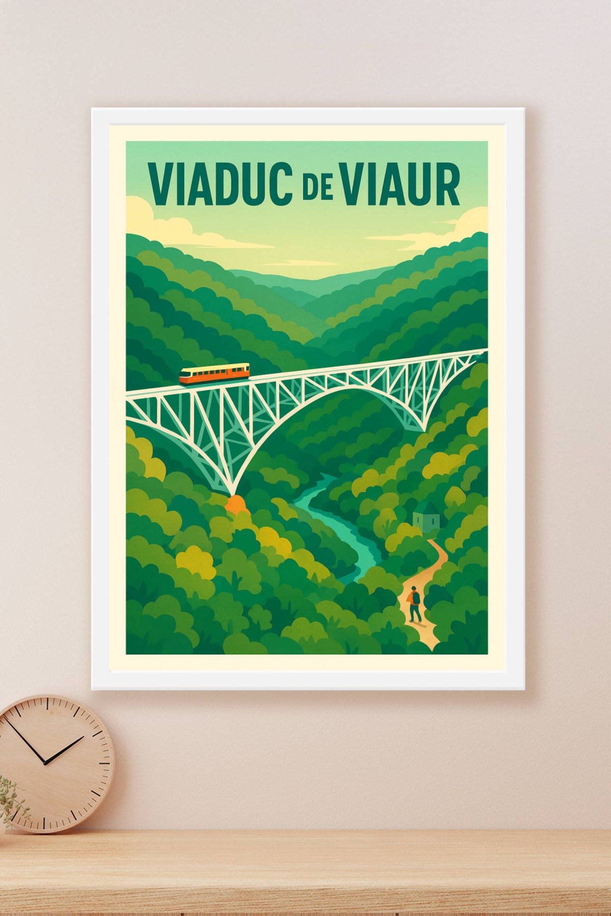 Affiche de Viaduc de Viaur - L'élégance d'un géant d'acier