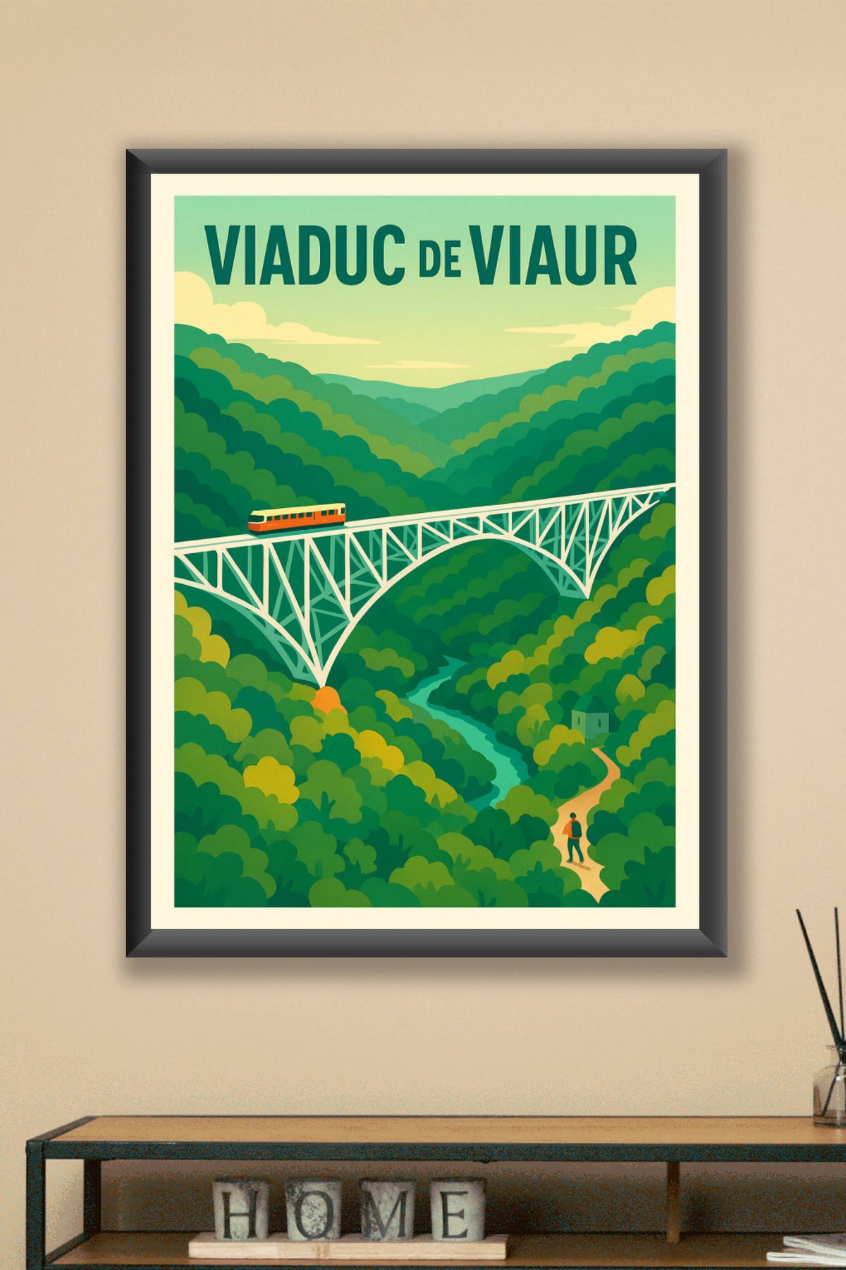 Affiche de Viaduc de Viaur - L'élégance d'un géant d'acier