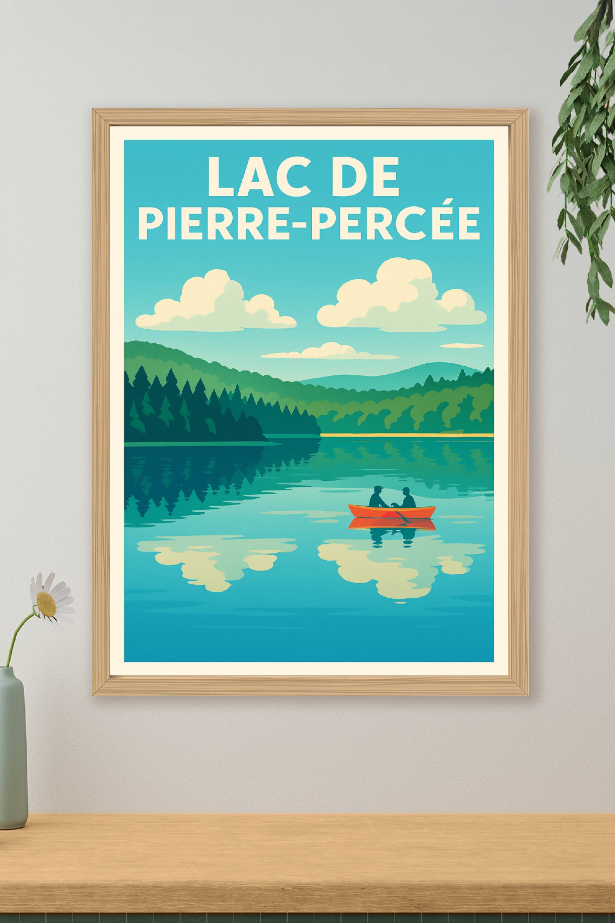 Affiche de Lac de Pierre-Percée - L'évasion nature au cœur des Vosges