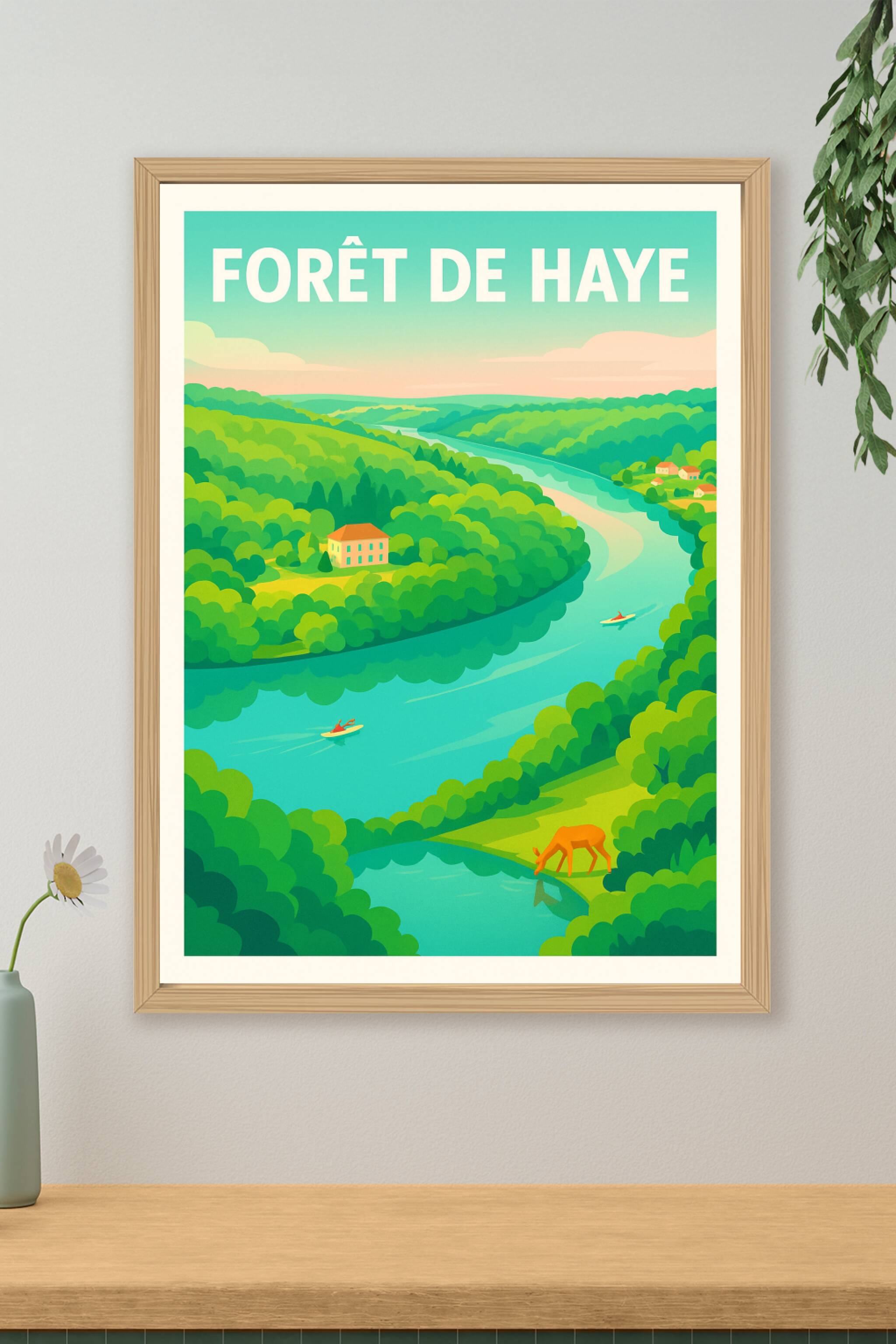 Affiche de Forêt de Haye - L'écrin de verdure aux portes de Nancy
