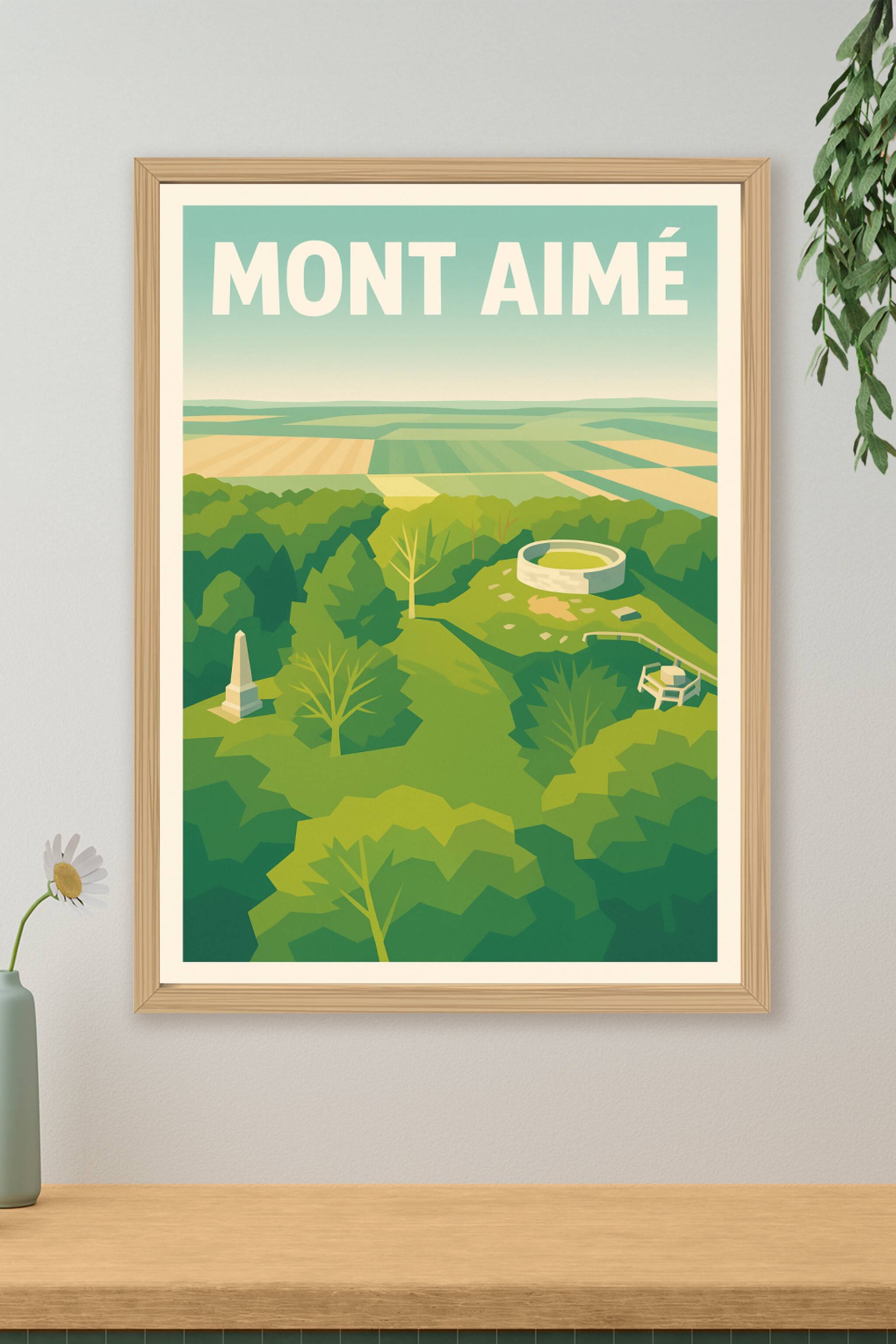 Affiche de Mont Aimé - Panorama Historique et Naturel
