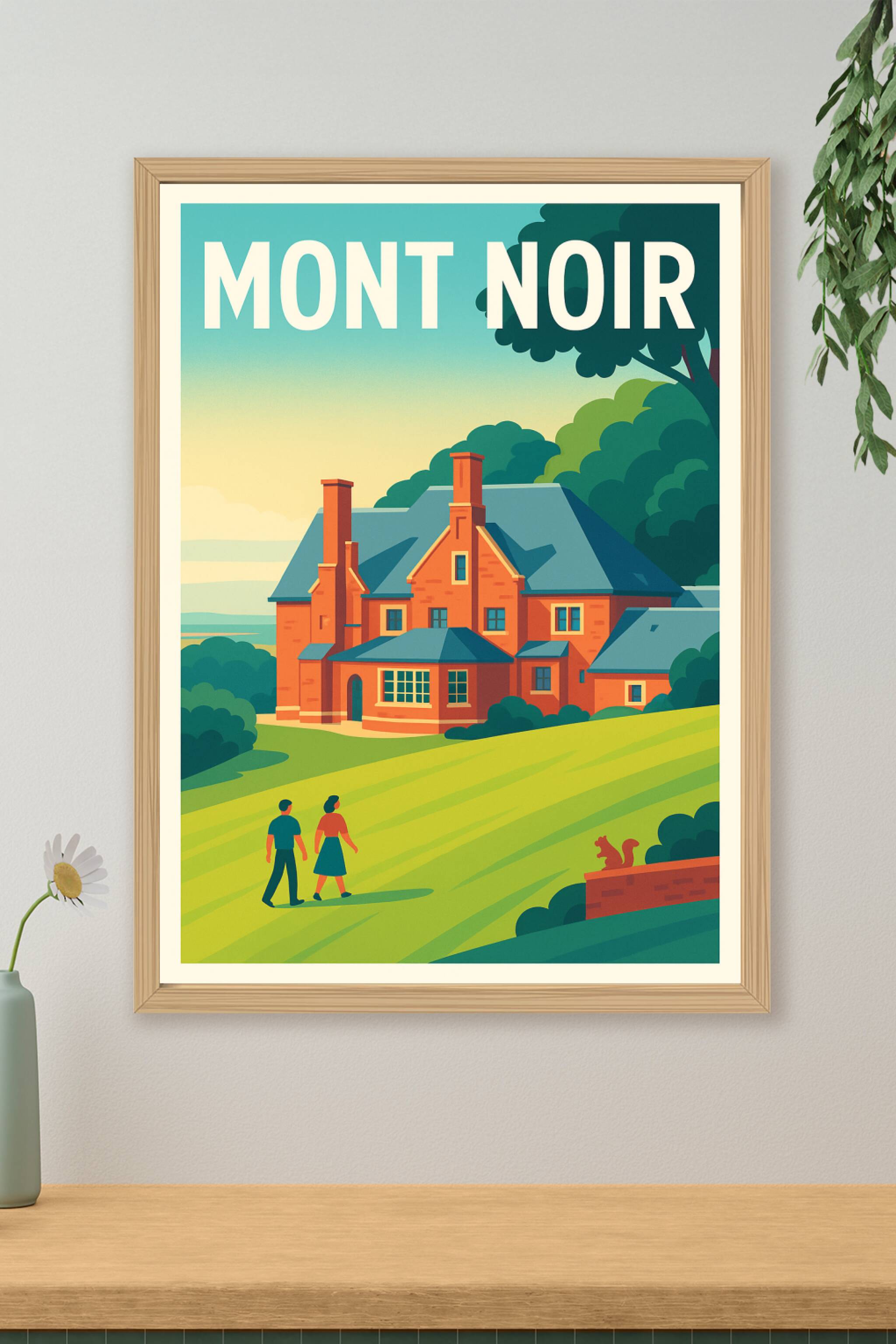 Affiche de Mont Noir - L'élégance intemporelle d'une demeure de charme