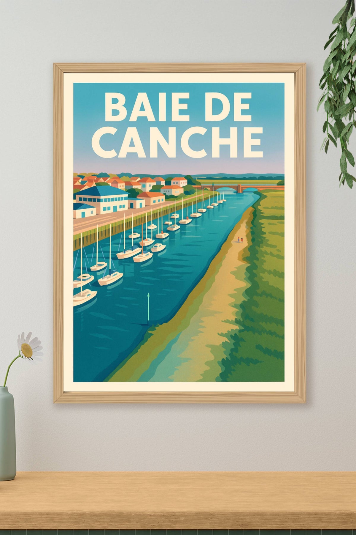 Affiche de Baie de Canche - L'élégance sauvage de la Côte d'Opale