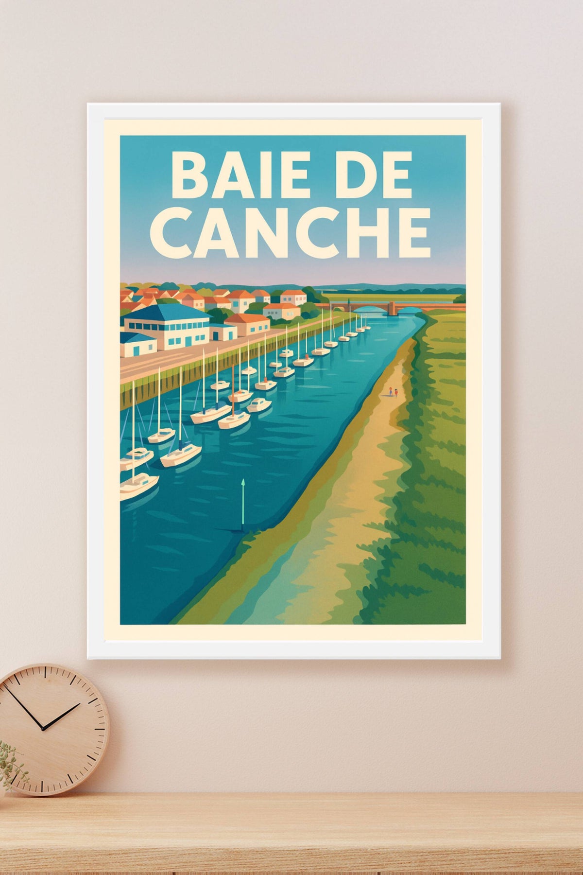 Affiche de Baie de Canche - L'élégance sauvage de la Côte d'Opale