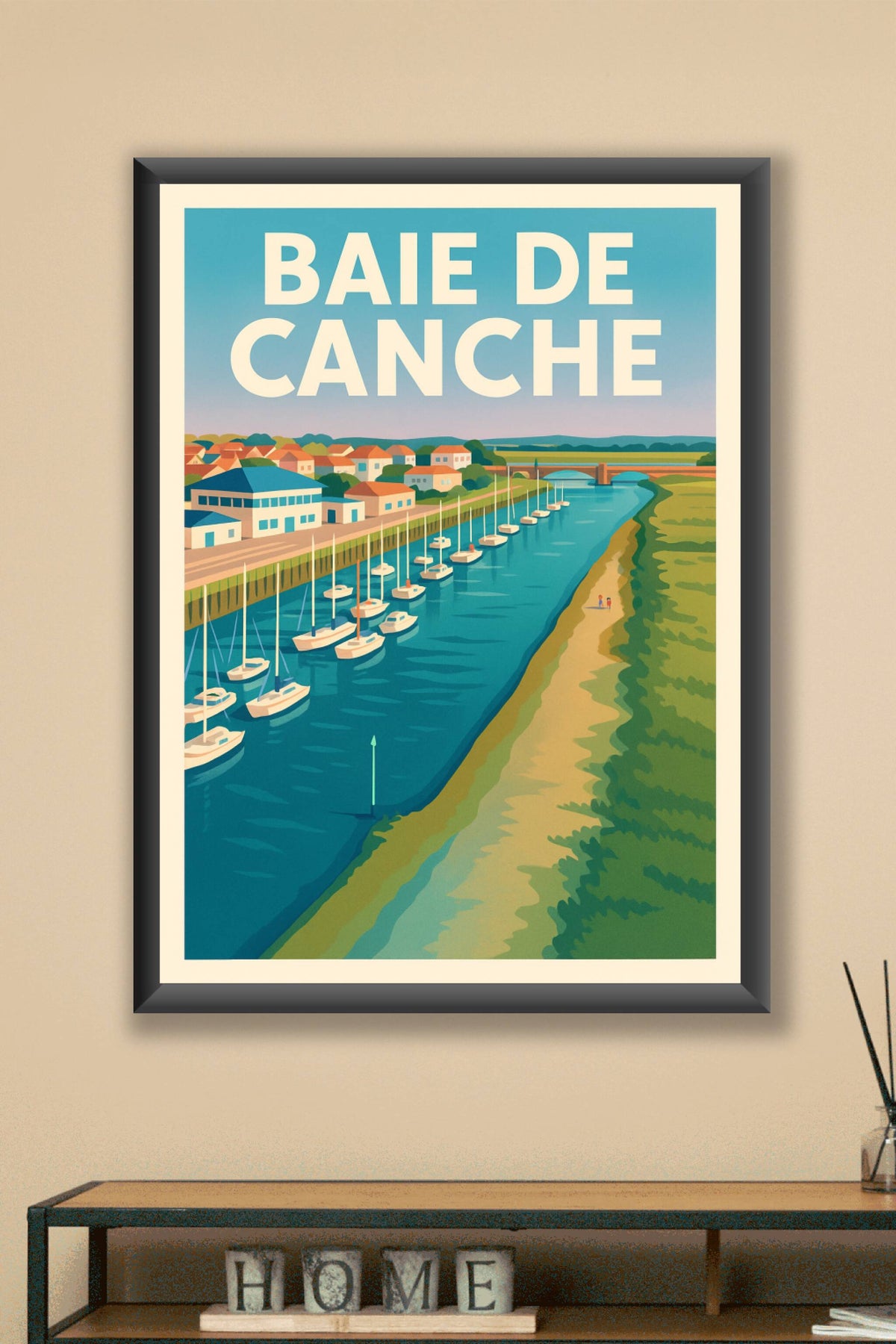 Affiche de Baie de Canche - L'élégance sauvage de la Côte d'Opale