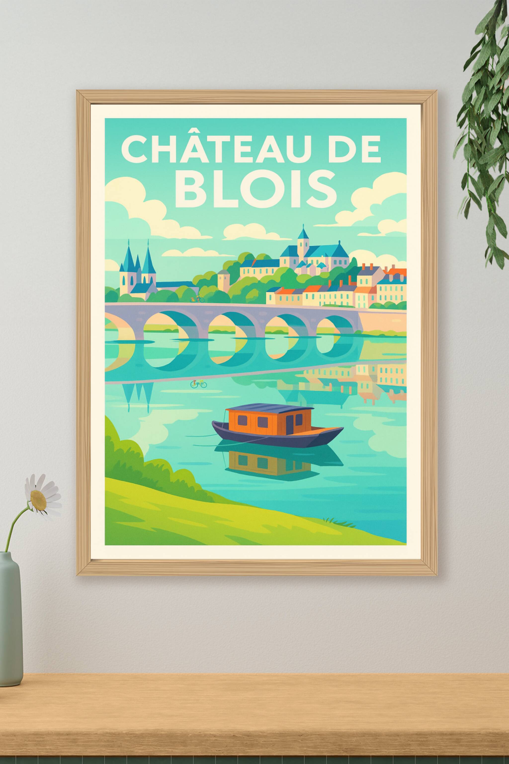 Affiche de Château de Blois - L'élégance royale au fil de la Loire