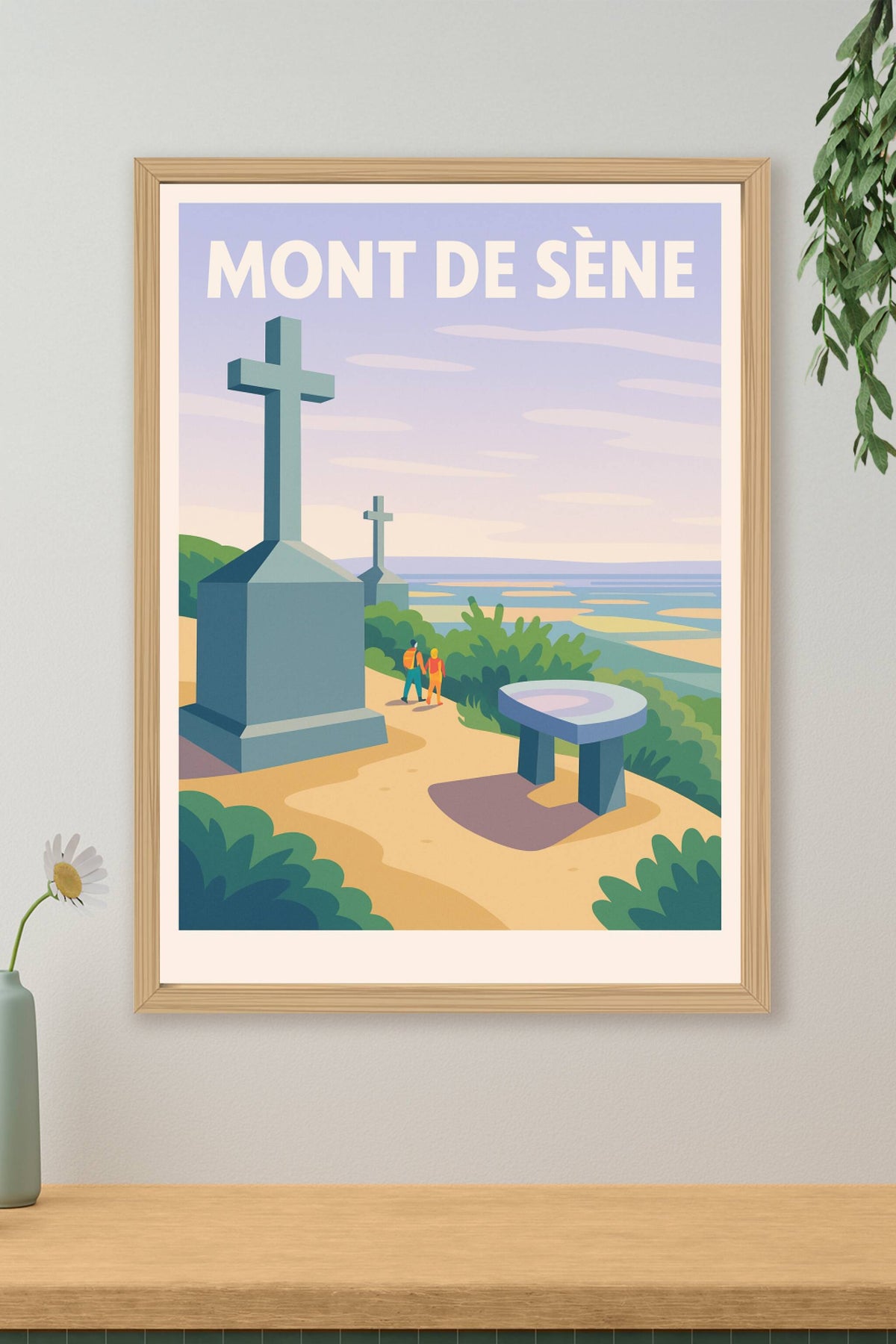 Affiche de Mont de Sène - Panorama imprenable sur la Bourgogne