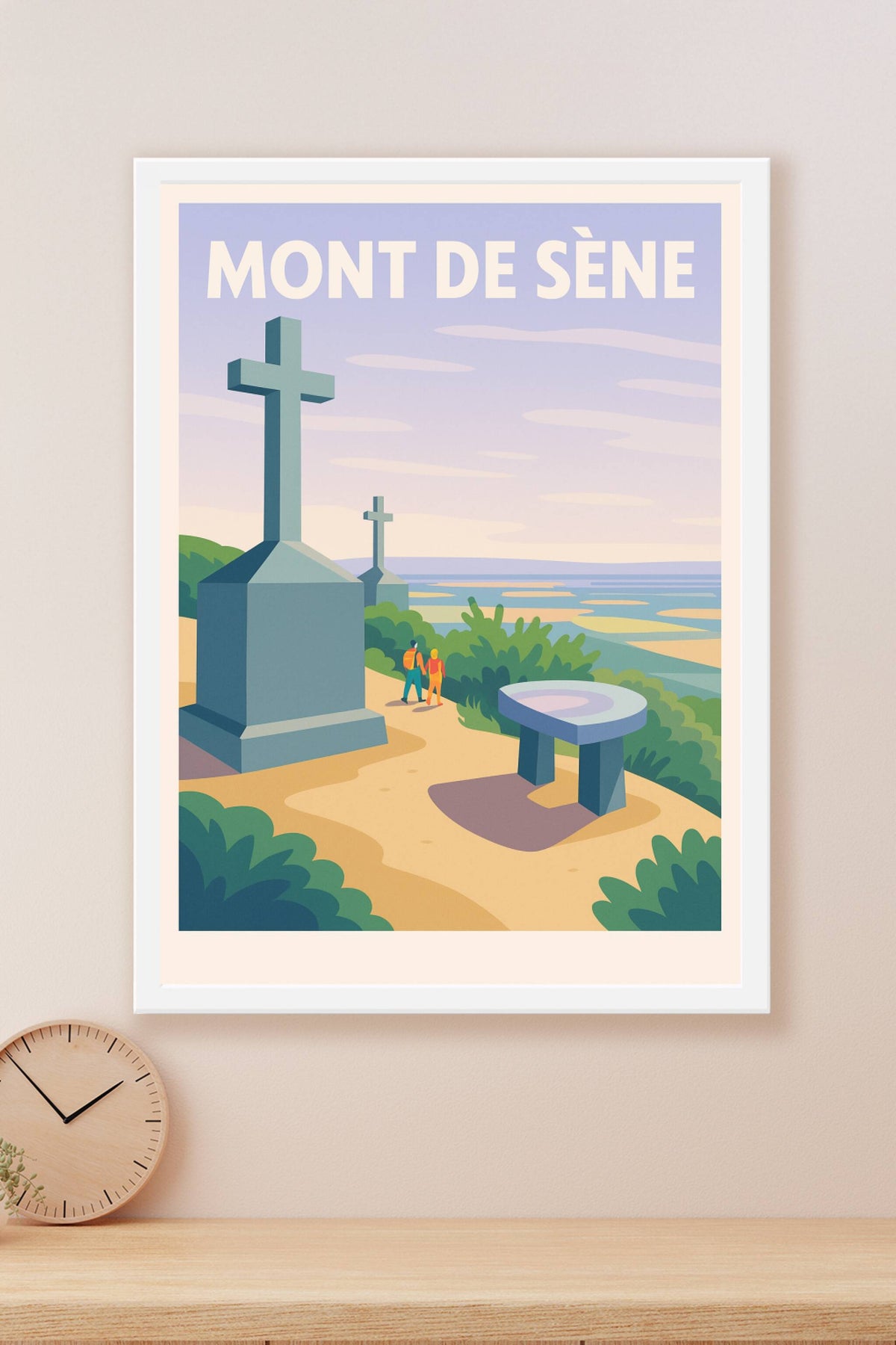 Affiche de Mont de Sène - Panorama imprenable sur la Bourgogne