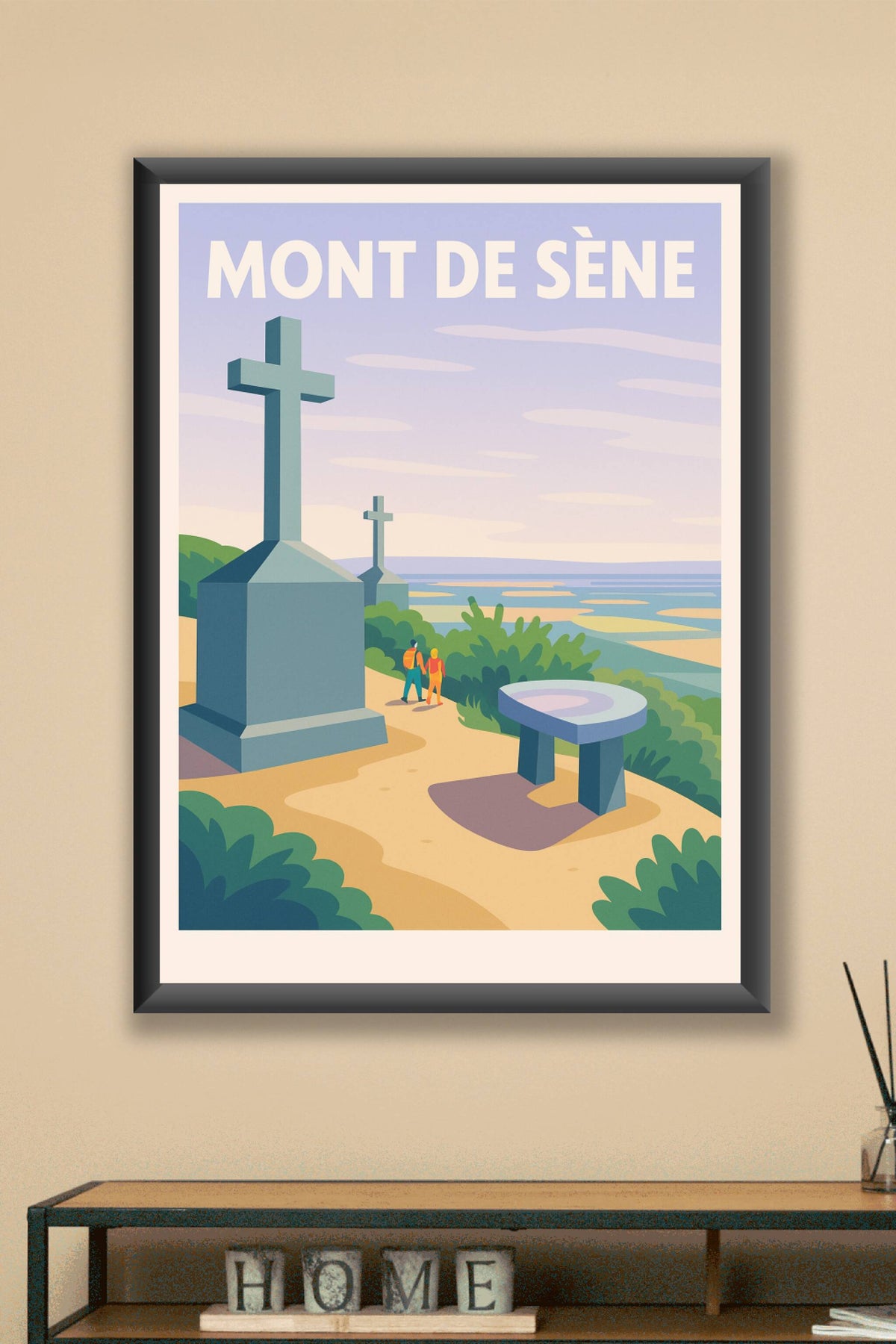Affiche de Mont de Sène - Panorama imprenable sur la Bourgogne