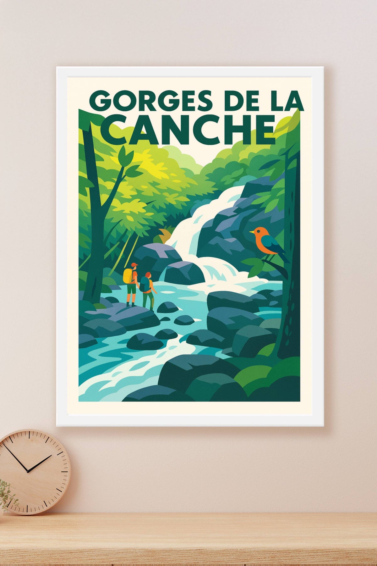Affiche de Gorges de la Canche - Une parenthèse sauvage au cœur du Morvan