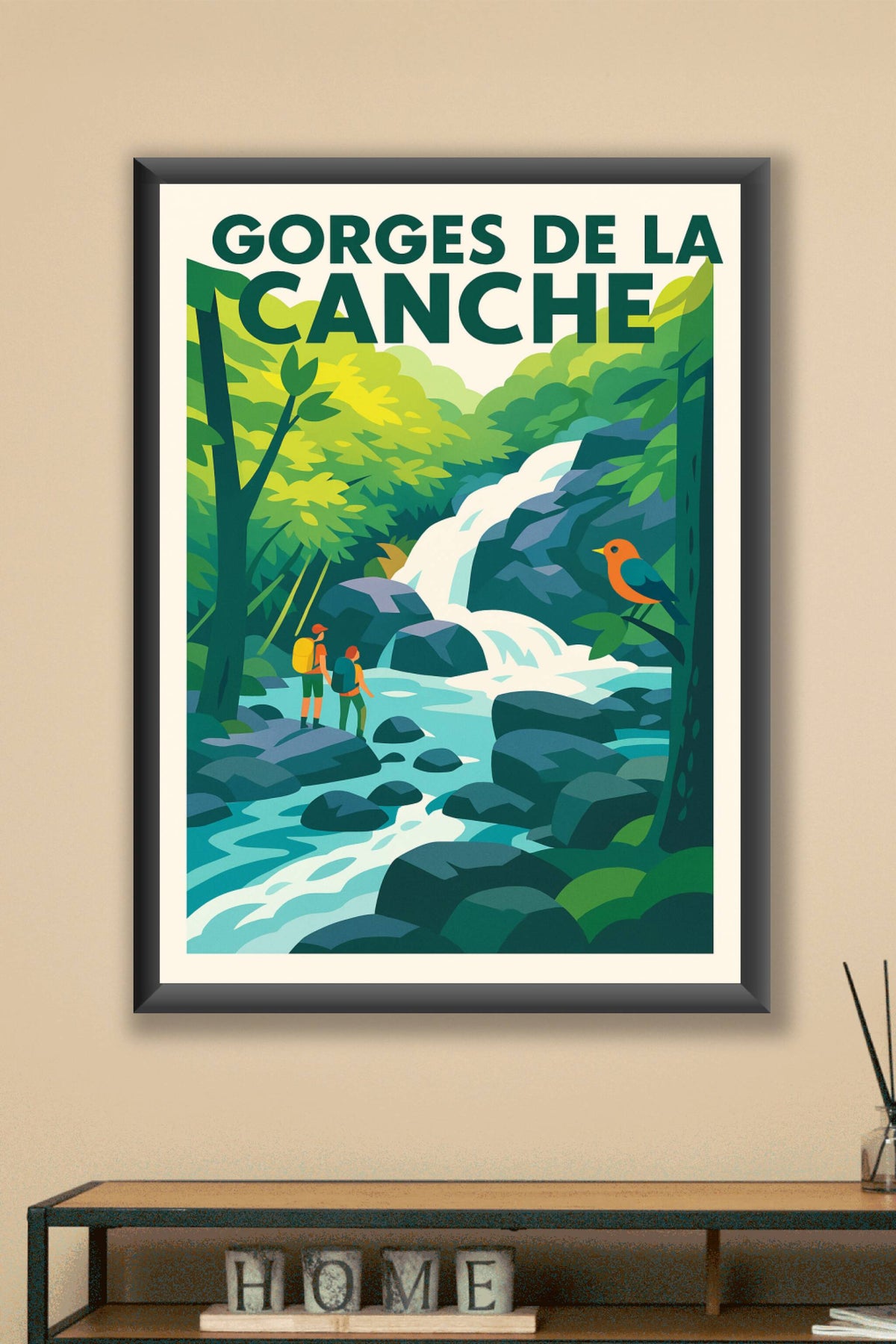 Affiche de Gorges de la Canche - Une parenthèse sauvage au cœur du Morvan