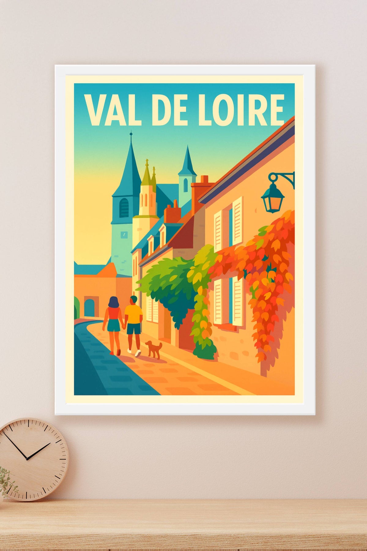 Affiche de Val de Loire - L'élégance bucolique au cœur de la France