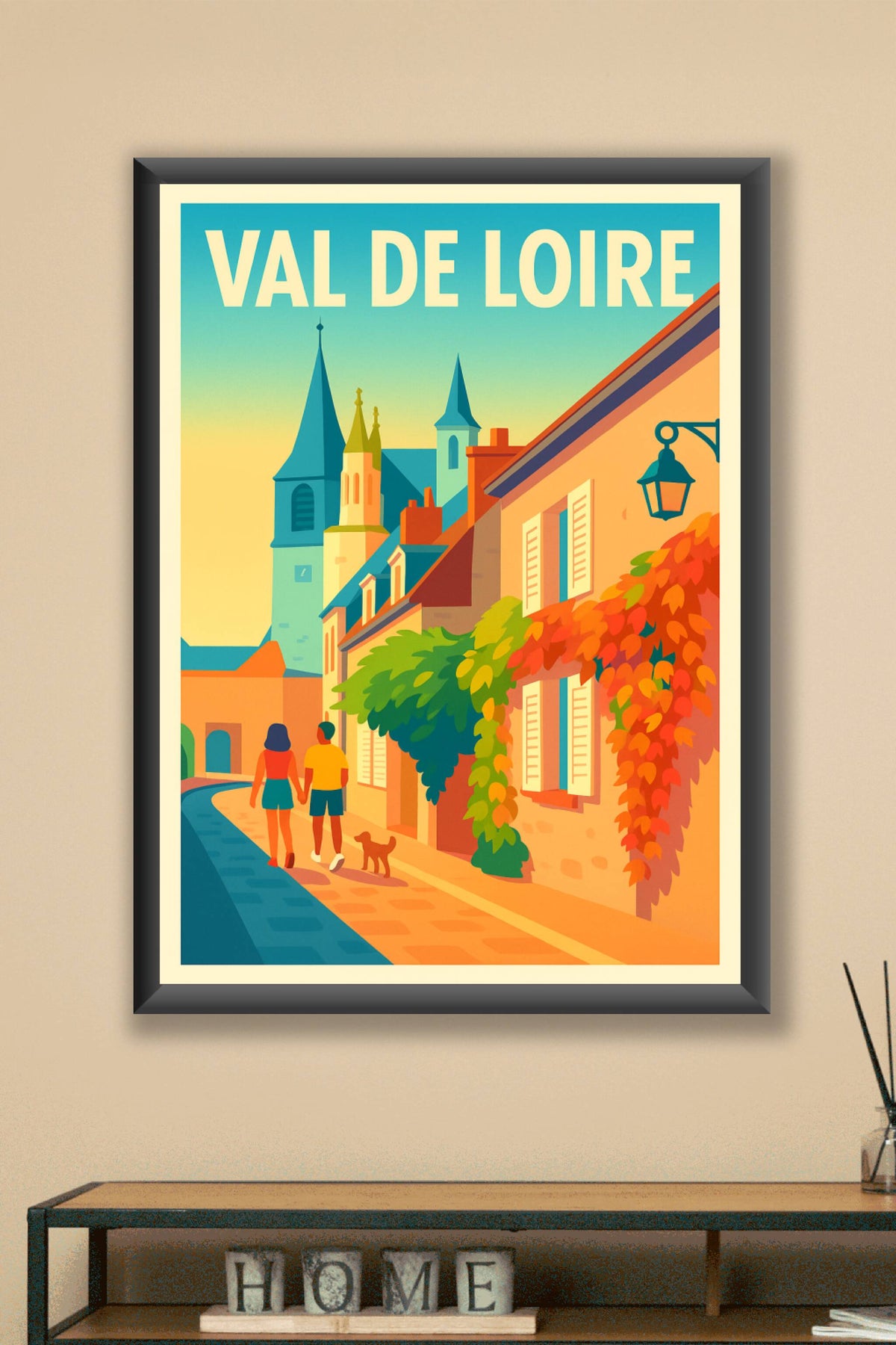 Affiche de Val de Loire - L'élégance bucolique au cœur de la France