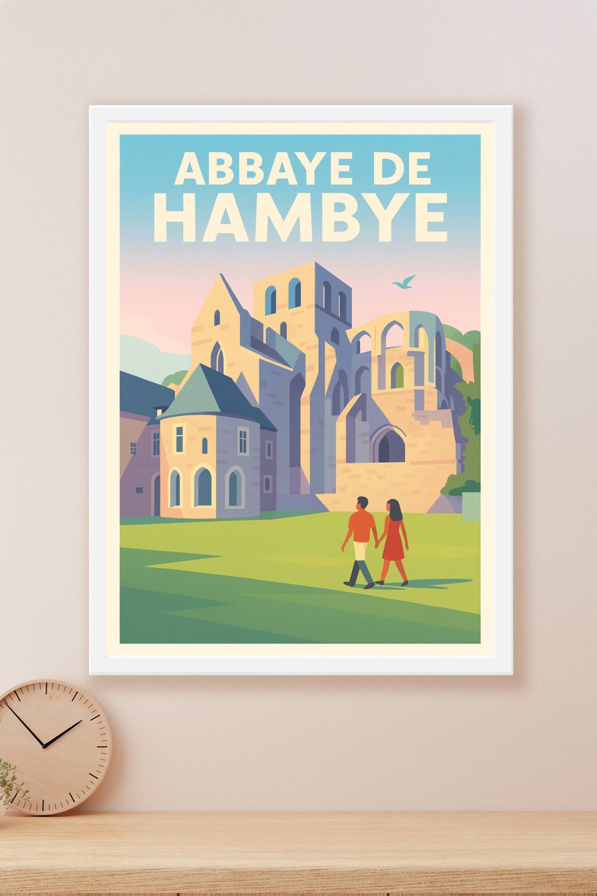 Affiche de Abbaye de Hambye - Sérénité et Histoire au Cœur de la Normandie