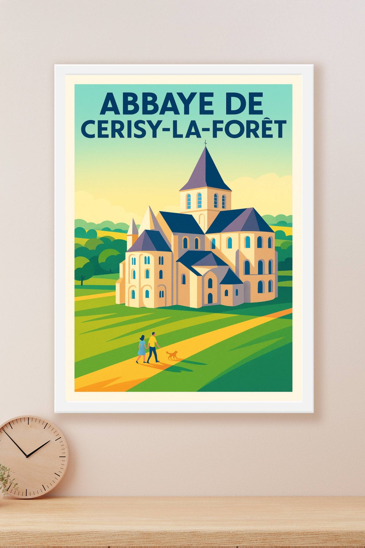 Affiche de Abbaye de Cerisy-la-Forêt - L'élégance du patrimoine normand