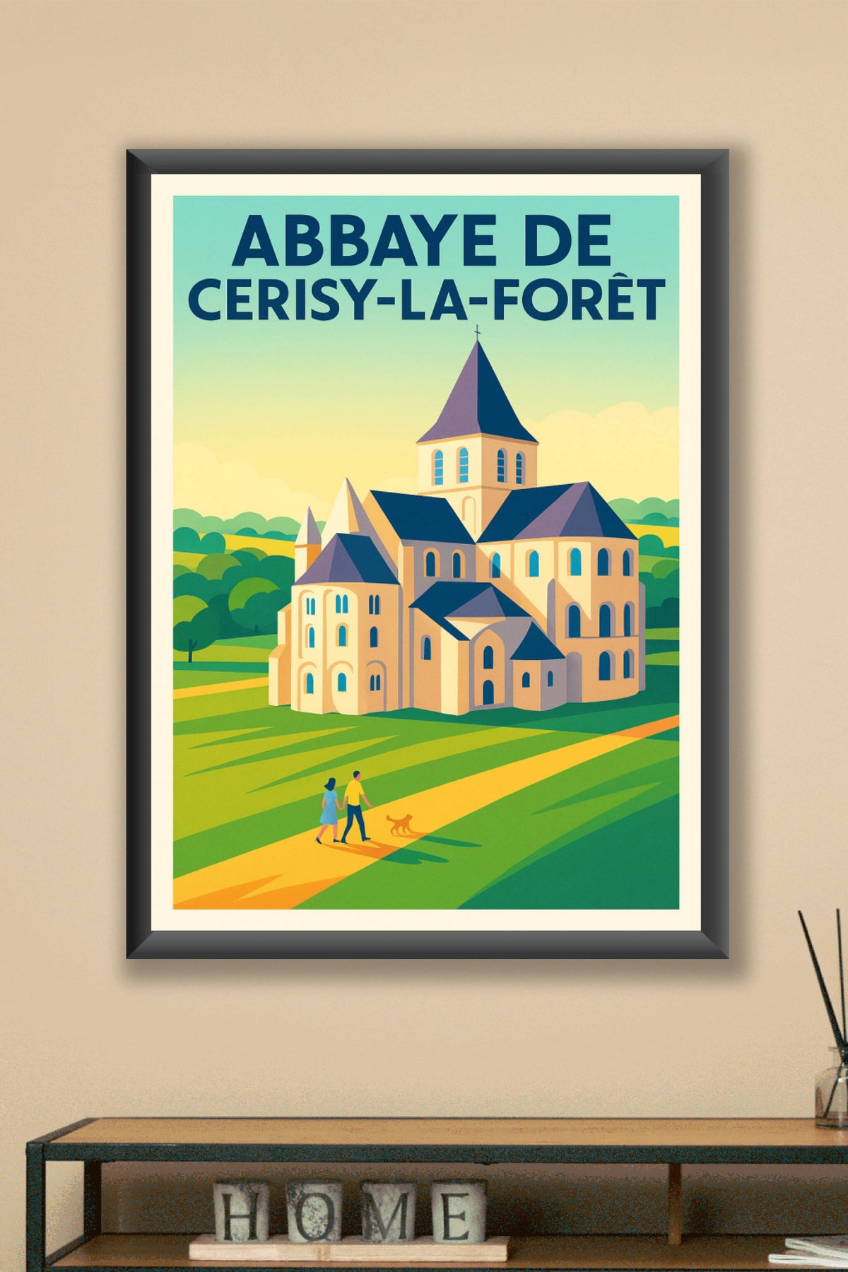 Affiche de Abbaye de Cerisy-la-Forêt - L'élégance du patrimoine normand
