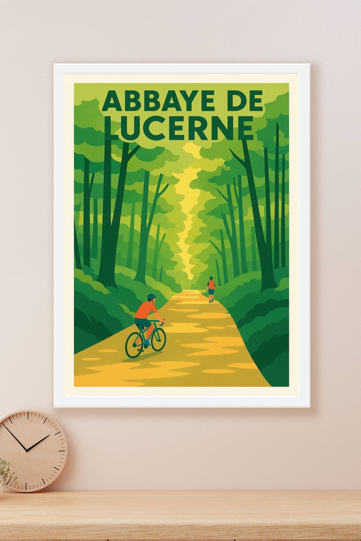 Affiche de Abbaye de La Lucerne - Échappée belle au cœur de la forêt normande