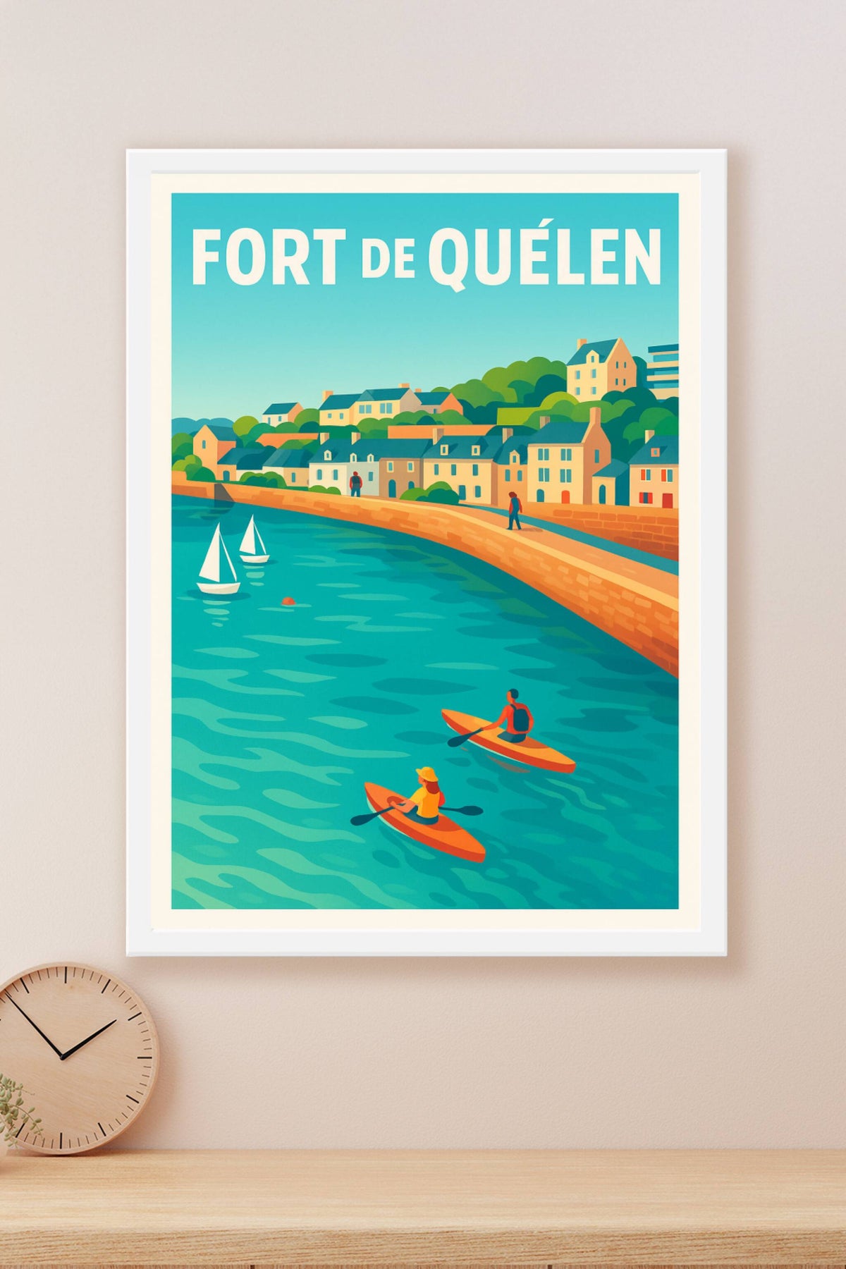 Affiche de Fort de Quélen - L'évasion maritime au cœur du littoral