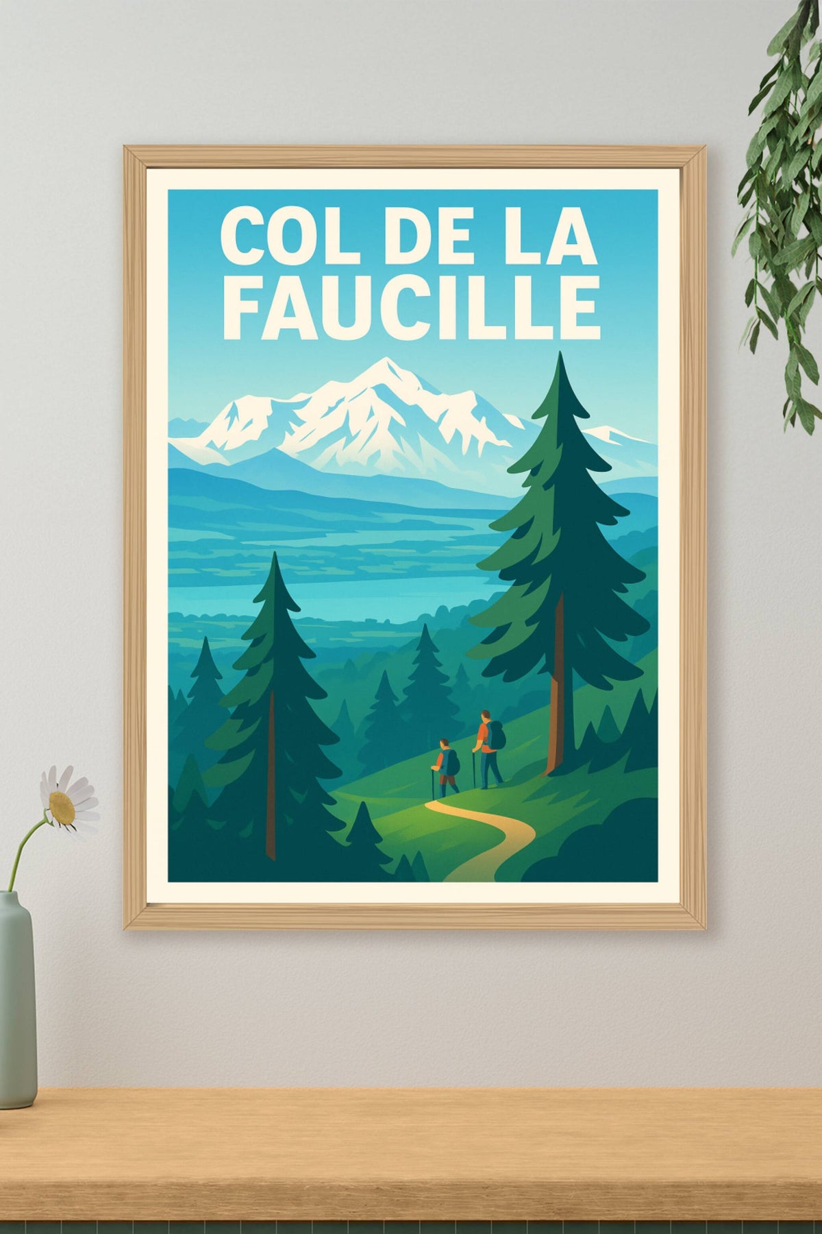 Affiche de Col de la Faucille - Évasion au sommet du Jura