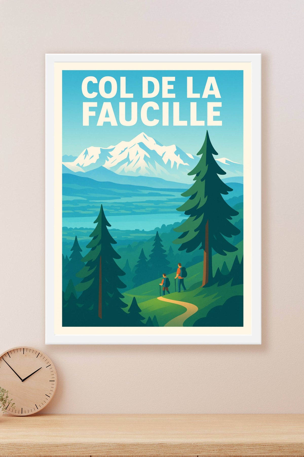 Affiche de Col de la Faucille - Évasion au sommet du Jura