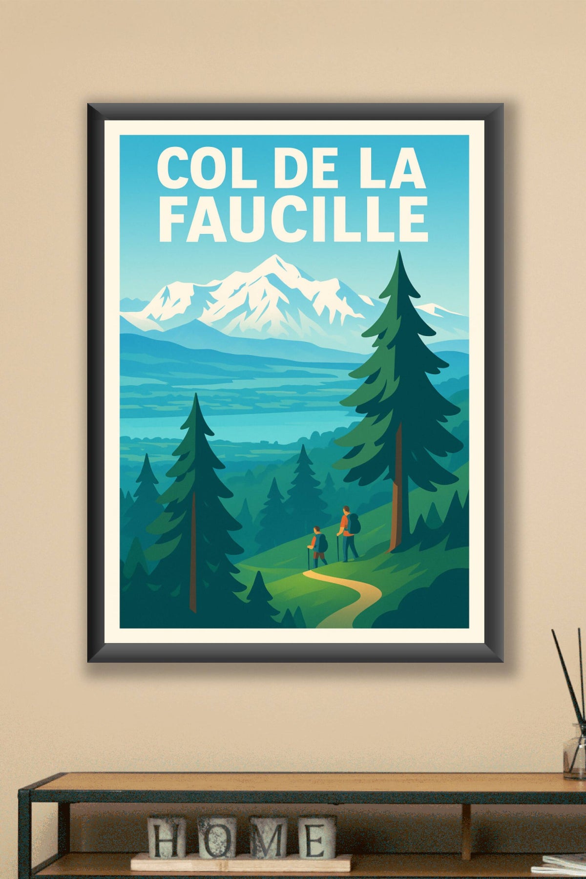 Affiche de Col de la Faucille - Évasion au sommet du Jura