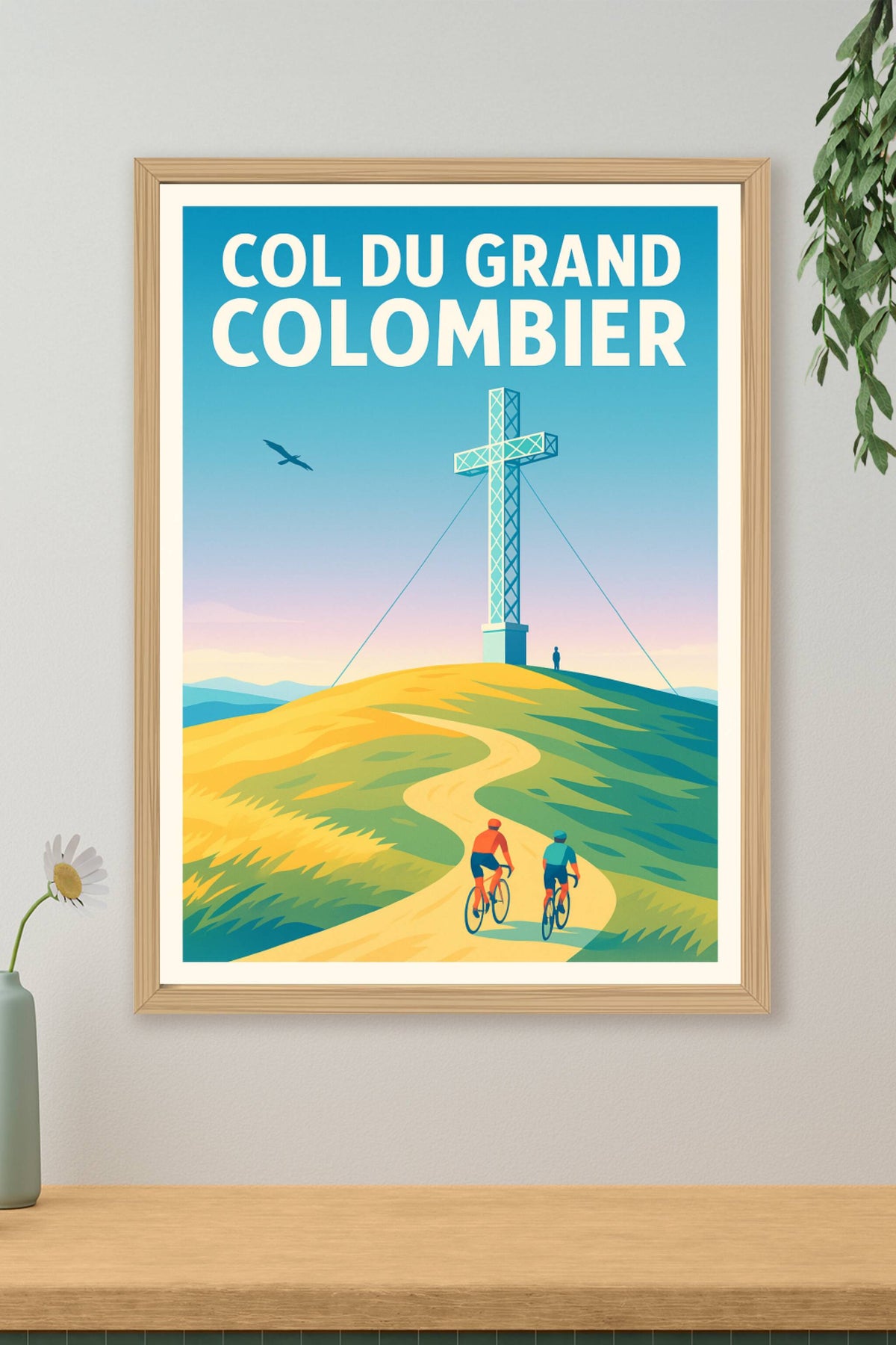 Affiche de Col du Grand Colombier - Le sommet mythique du Jura pour les passionnés