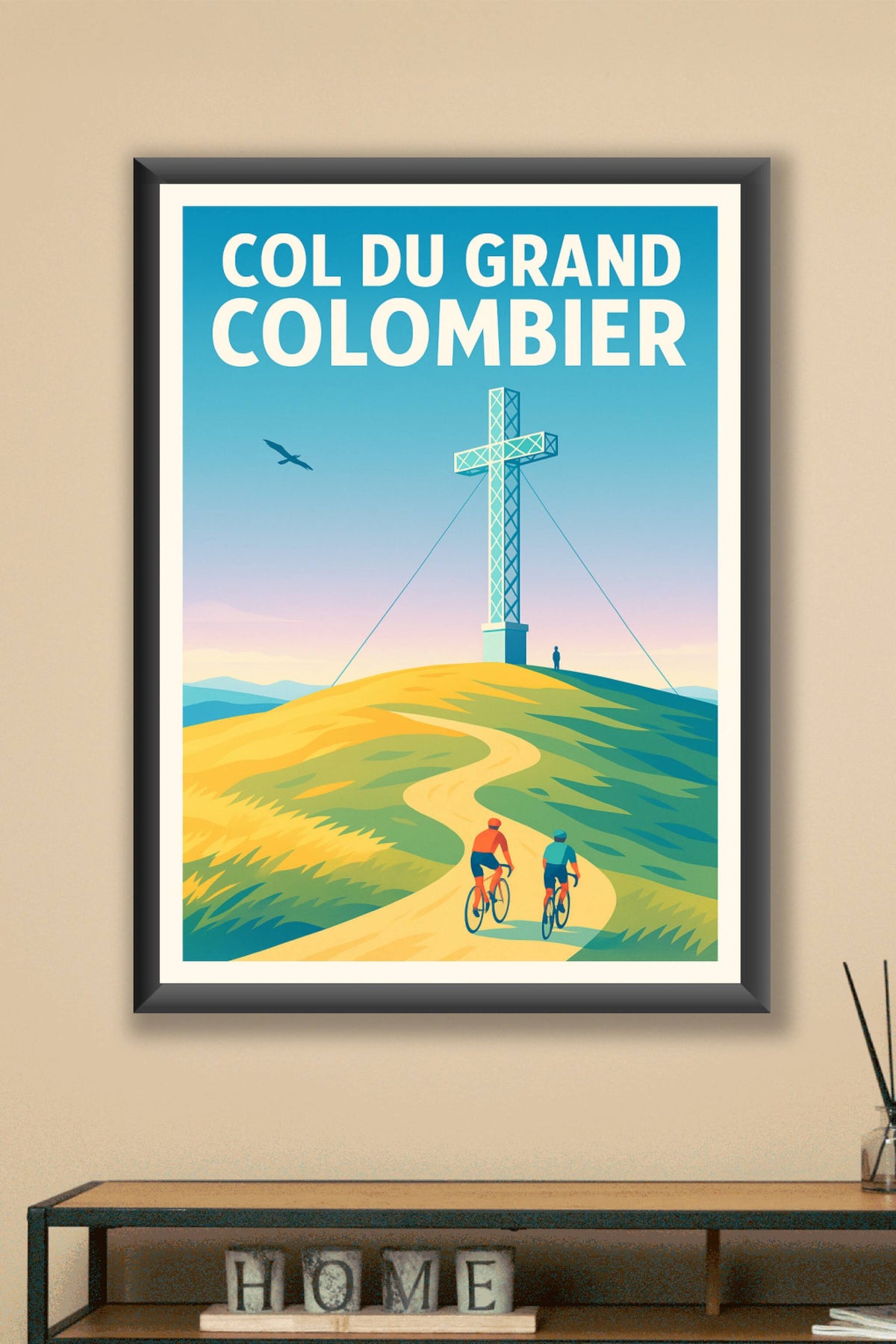 Affiche de Col du Grand Colombier - Le sommet mythique du Jura pour les passionnés