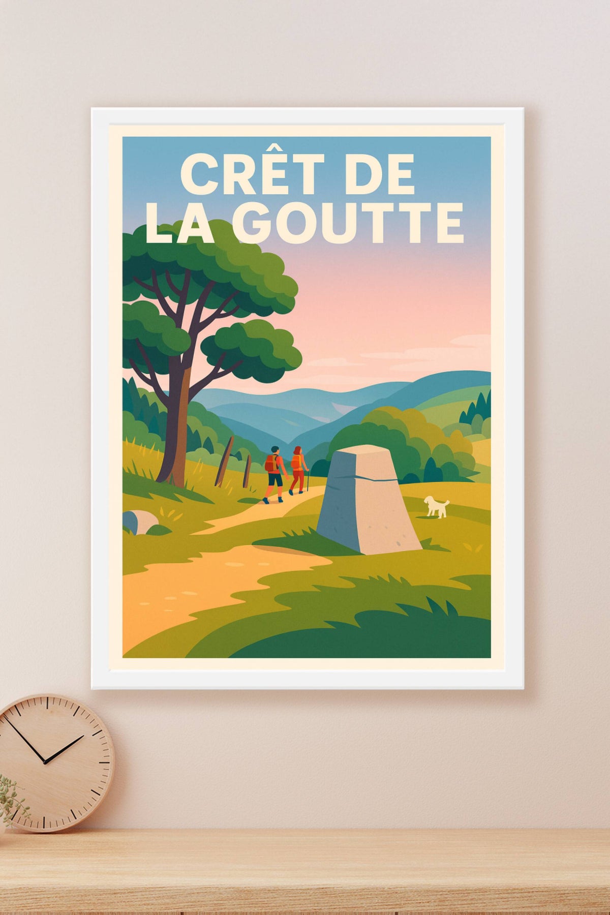 Affiche de Crêt de la Goutte - Sommets et Randonnées au Cœur du Jura