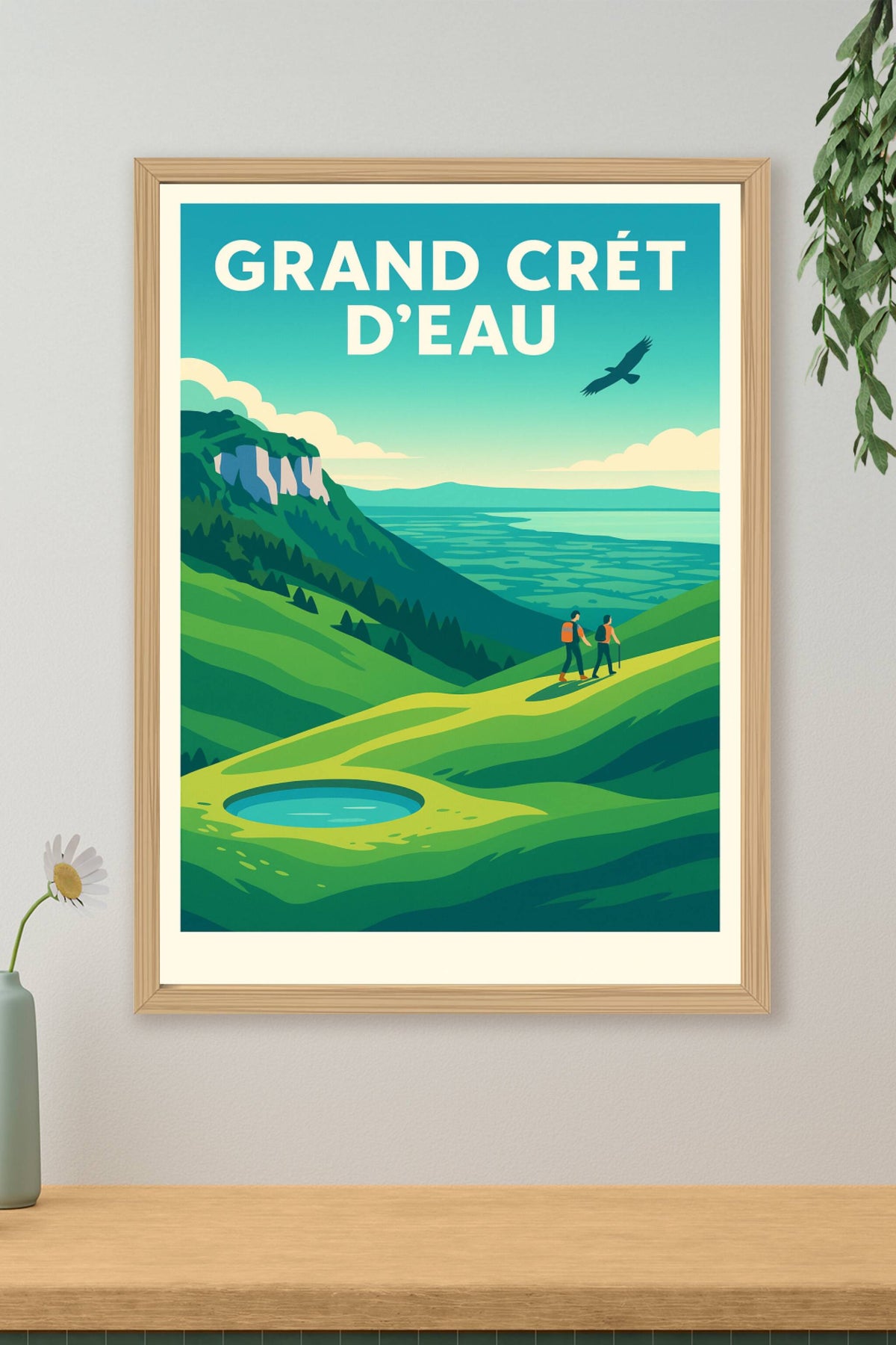 Affiche de Grand Crét d'Eau - L'évasion sauvage au sommet du Jura