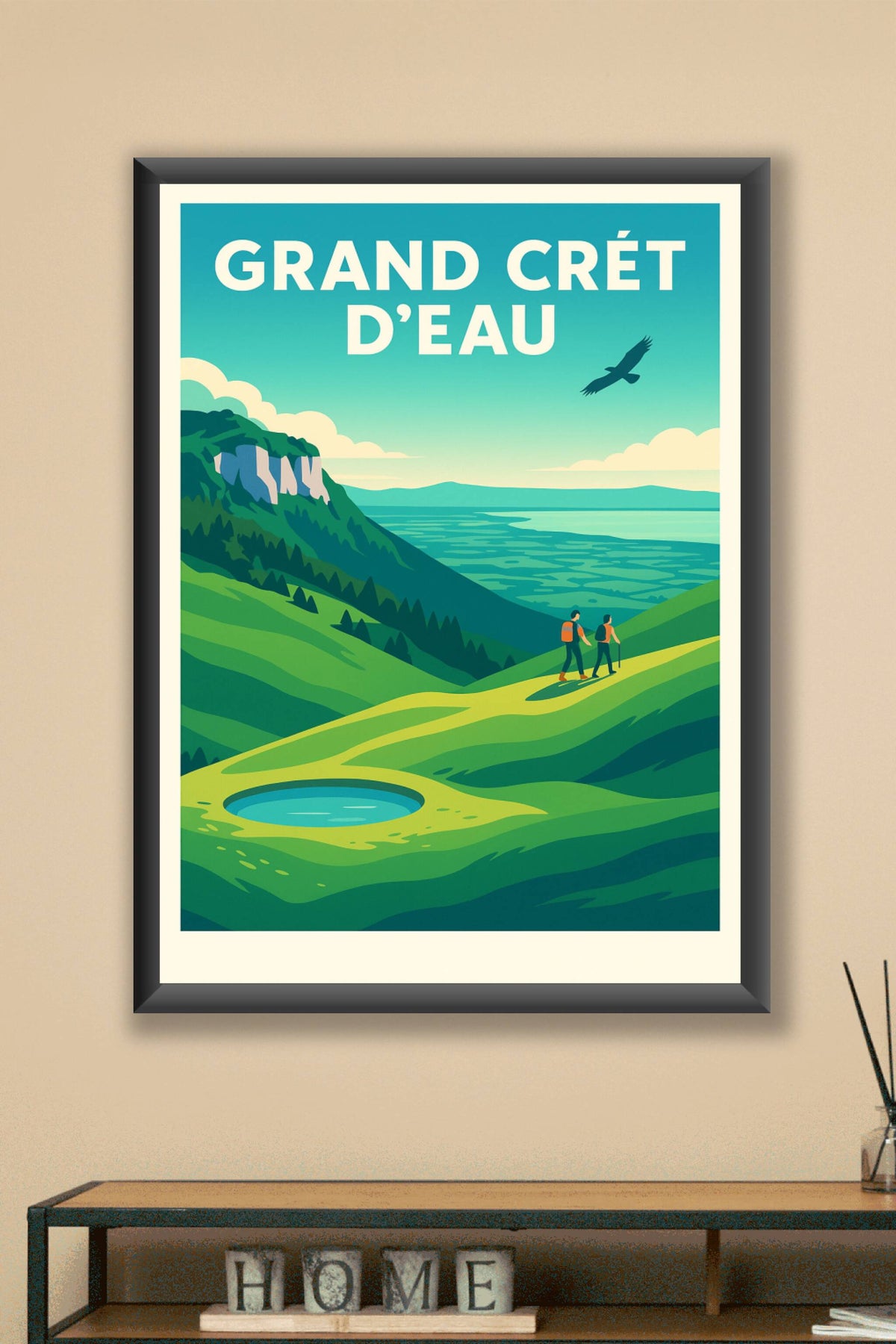 Affiche de Grand Crét d'Eau - L'évasion sauvage au sommet du Jura