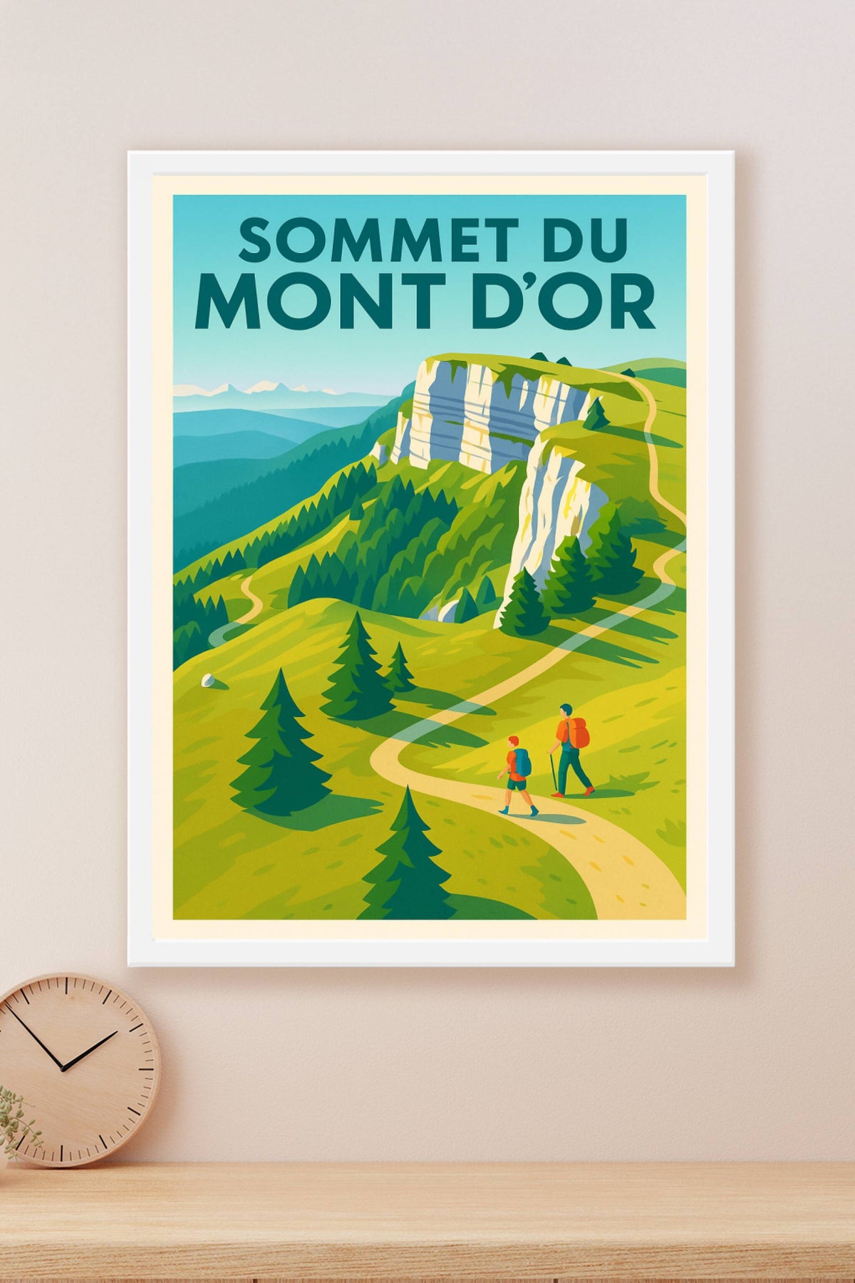 Affiche de Sommet du Mont d'Or - L'évasion panoramique au cœur du Jura