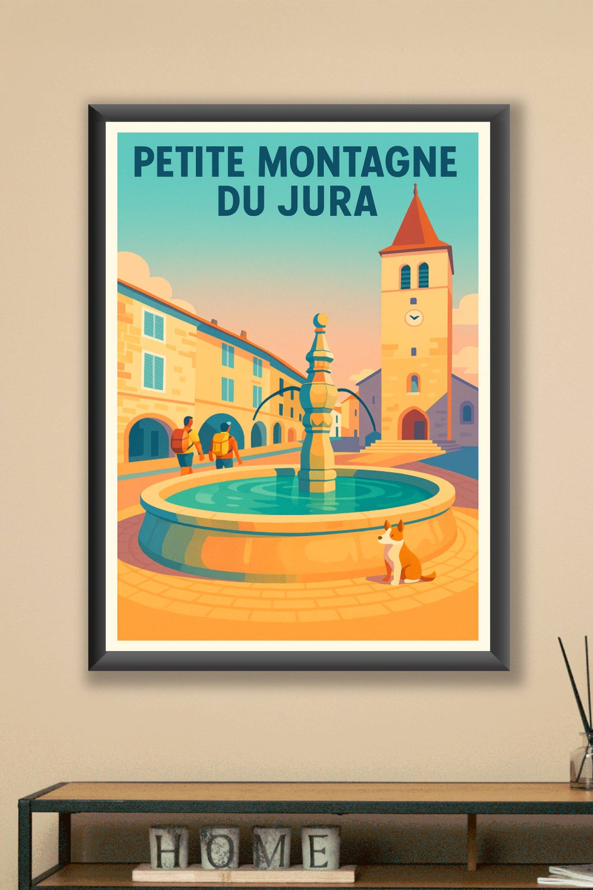 Affiche de Petite Montagne du Jura - L'authenticité d'un village jurassien