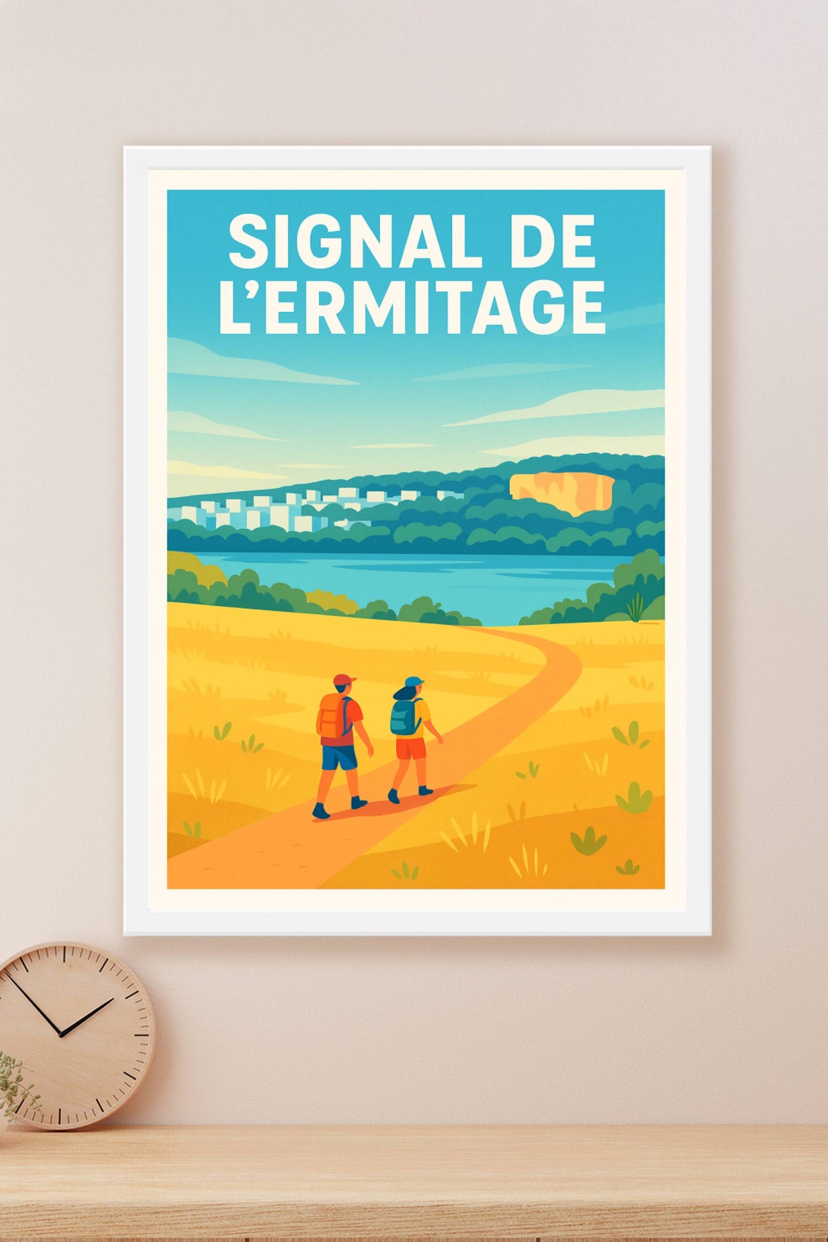 Affiche de Signal de l'Ermitage - Une randonnée lumineuse au cœur de la nature