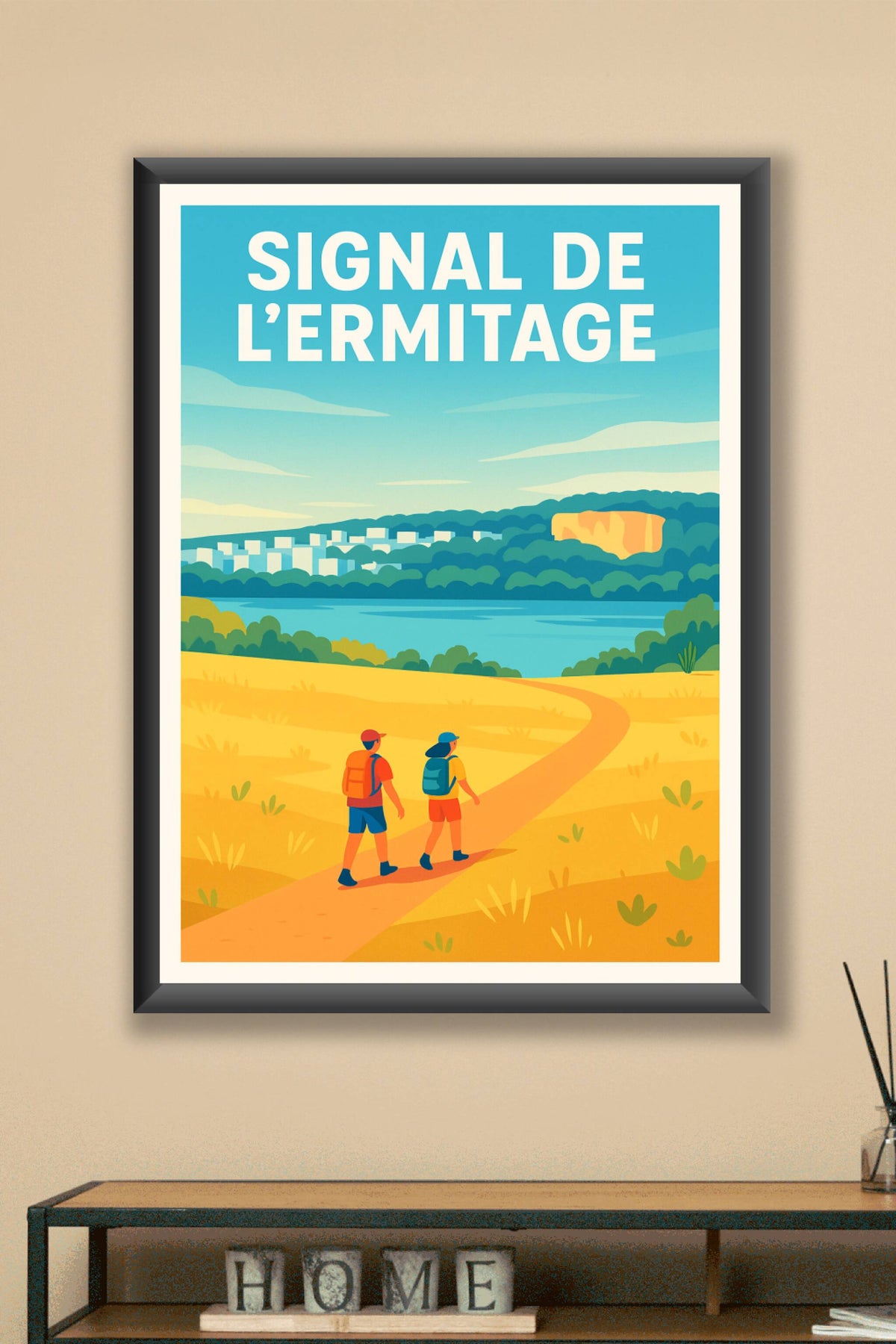 Affiche de Signal de l'Ermitage - Une randonnée lumineuse au cœur de la nature