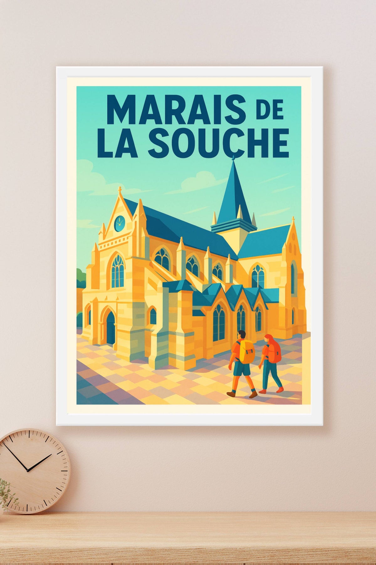 Affiche de Marais de la Souche - L'élégance gothique sous le soleil