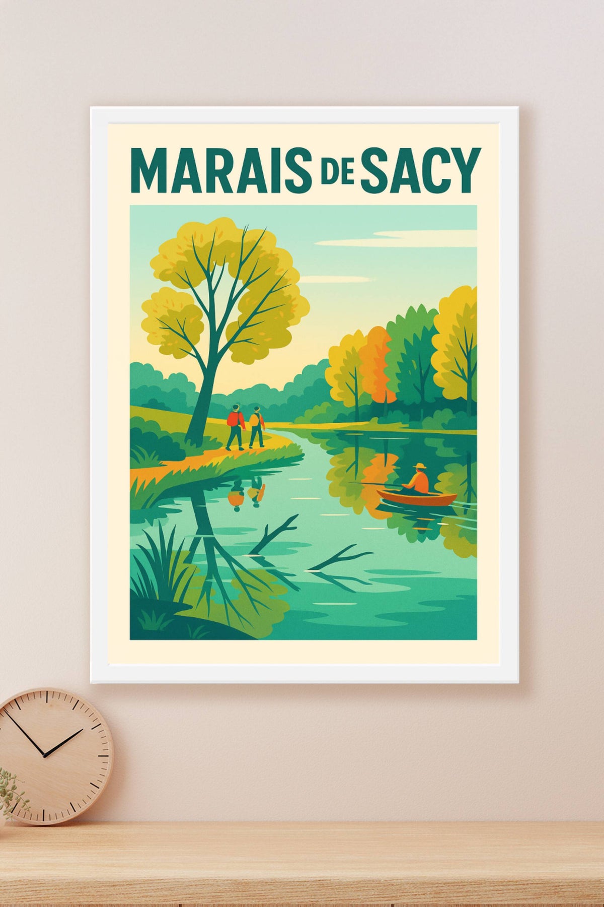 Affiche de Marais de Sacy - Évasion sauvage au cœur de la nature
