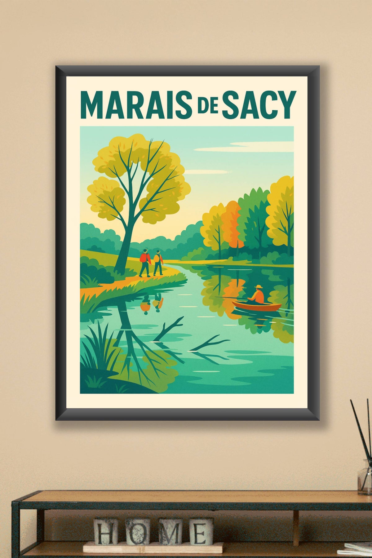 Affiche de Marais de Sacy - Évasion sauvage au cœur de la nature