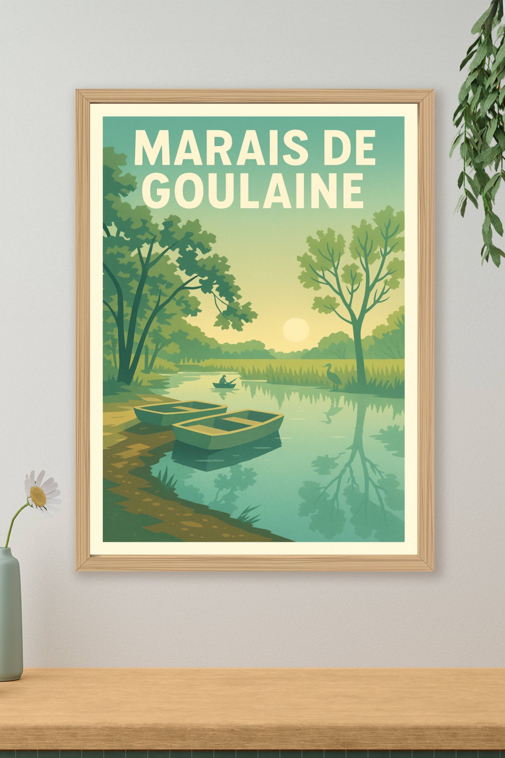 Affiche de Marais de Goulaine - Une parenthèse de sérénité au cœur de la nature