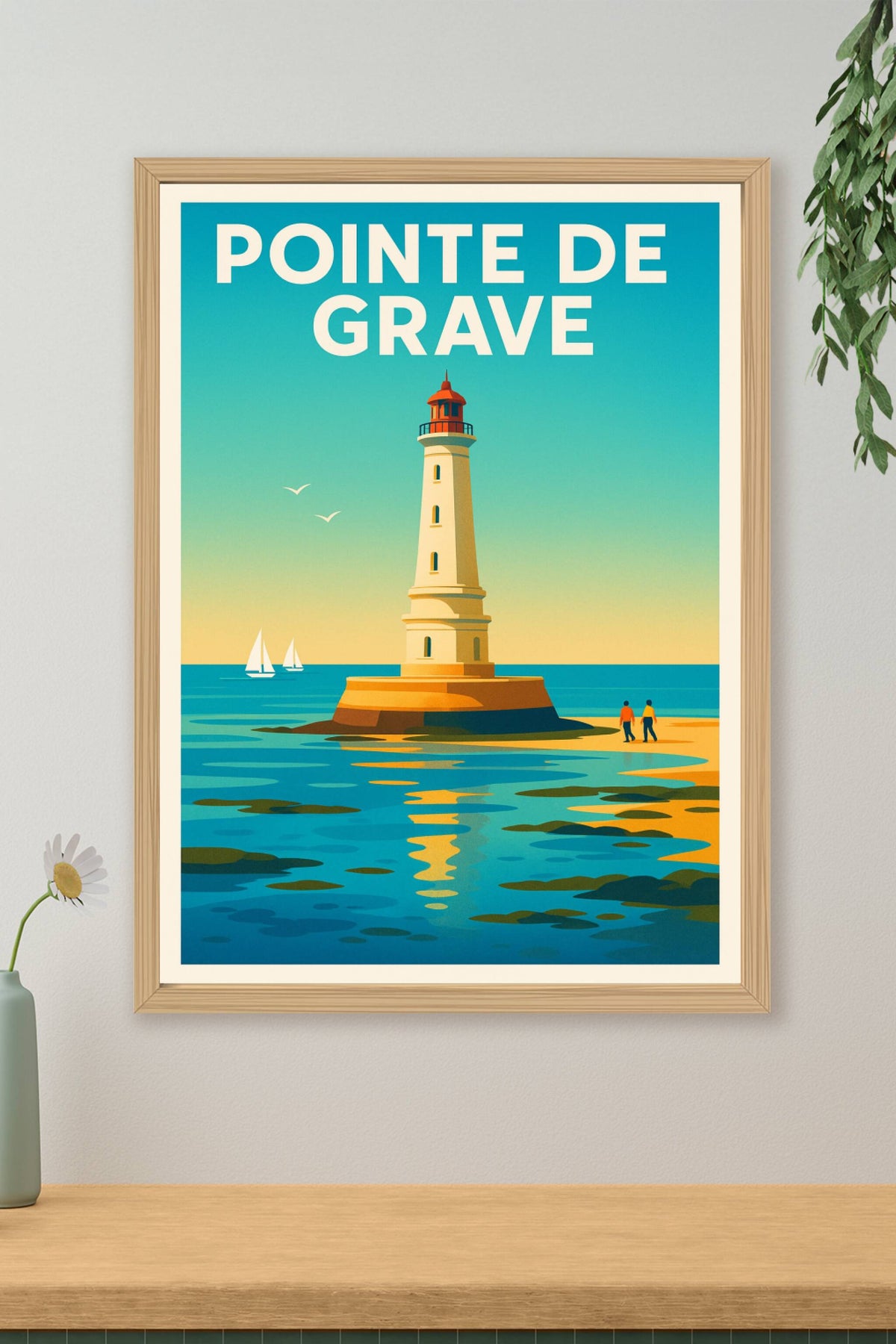 Affiche de Pointe de Grave - L'éclat majestueux de l'estuaire