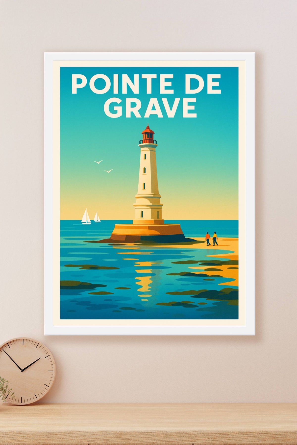 Affiche de Pointe de Grave - L'éclat majestueux de l'estuaire
